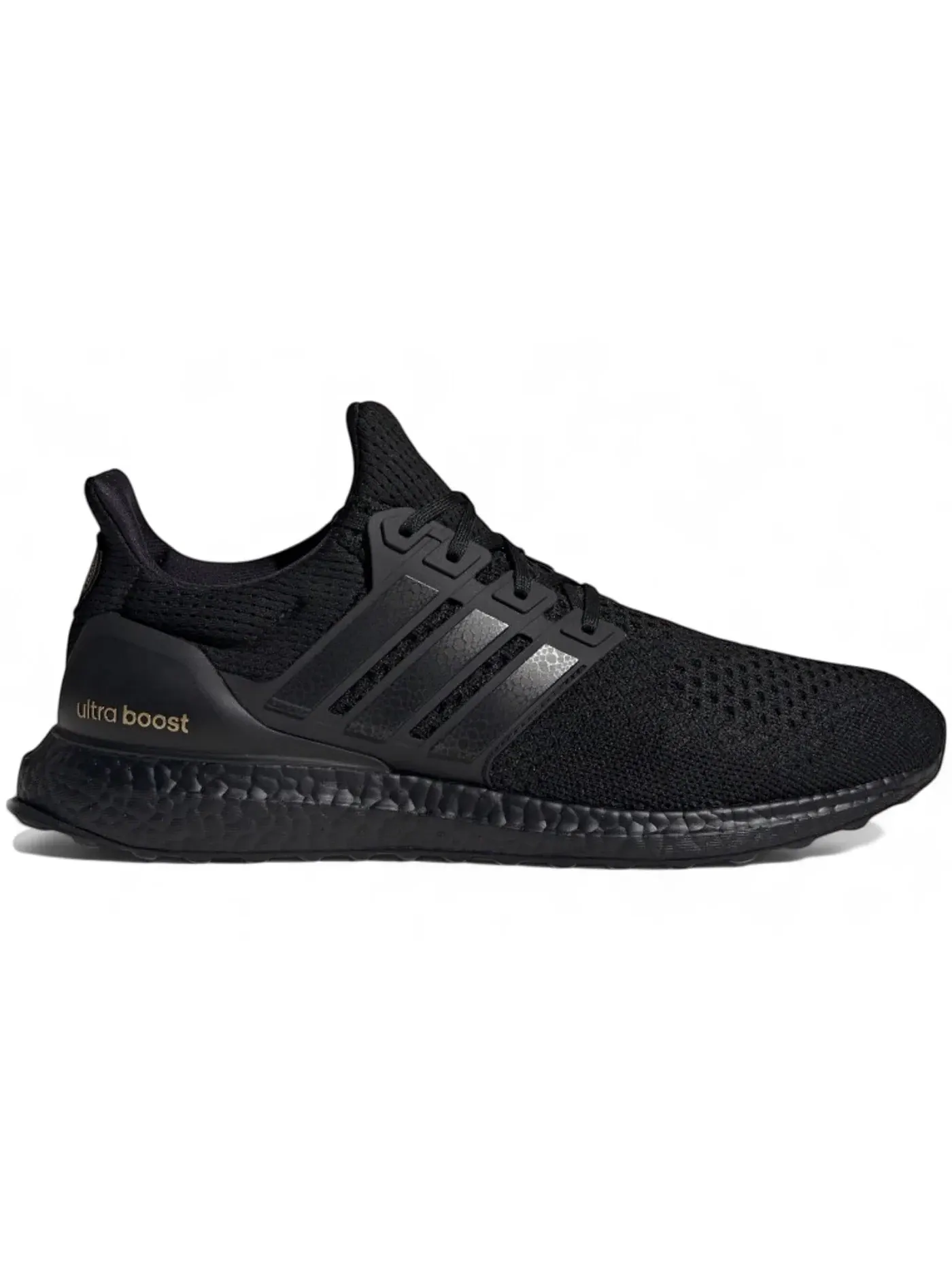 Мужские кроссовки Lifestyle Adidas Ultra Boost 1.0 DNA — изображение 1 из 1, черный/черный/золотистый