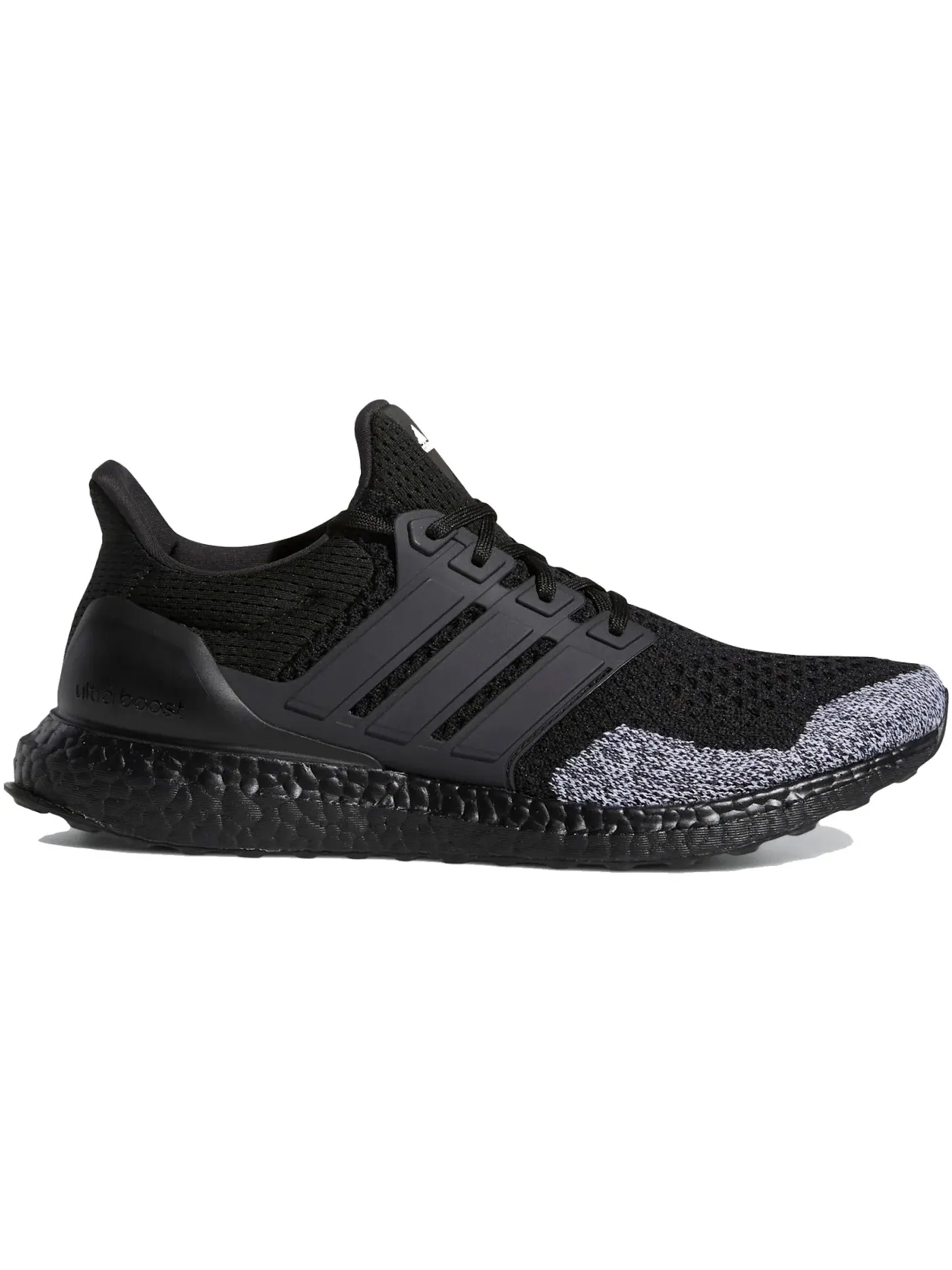 Мужские кроссовки для бега с технологией Boost Adidas Ultra Boost 1.0 DNA — изображение 1 из 1, черный/черный/белый