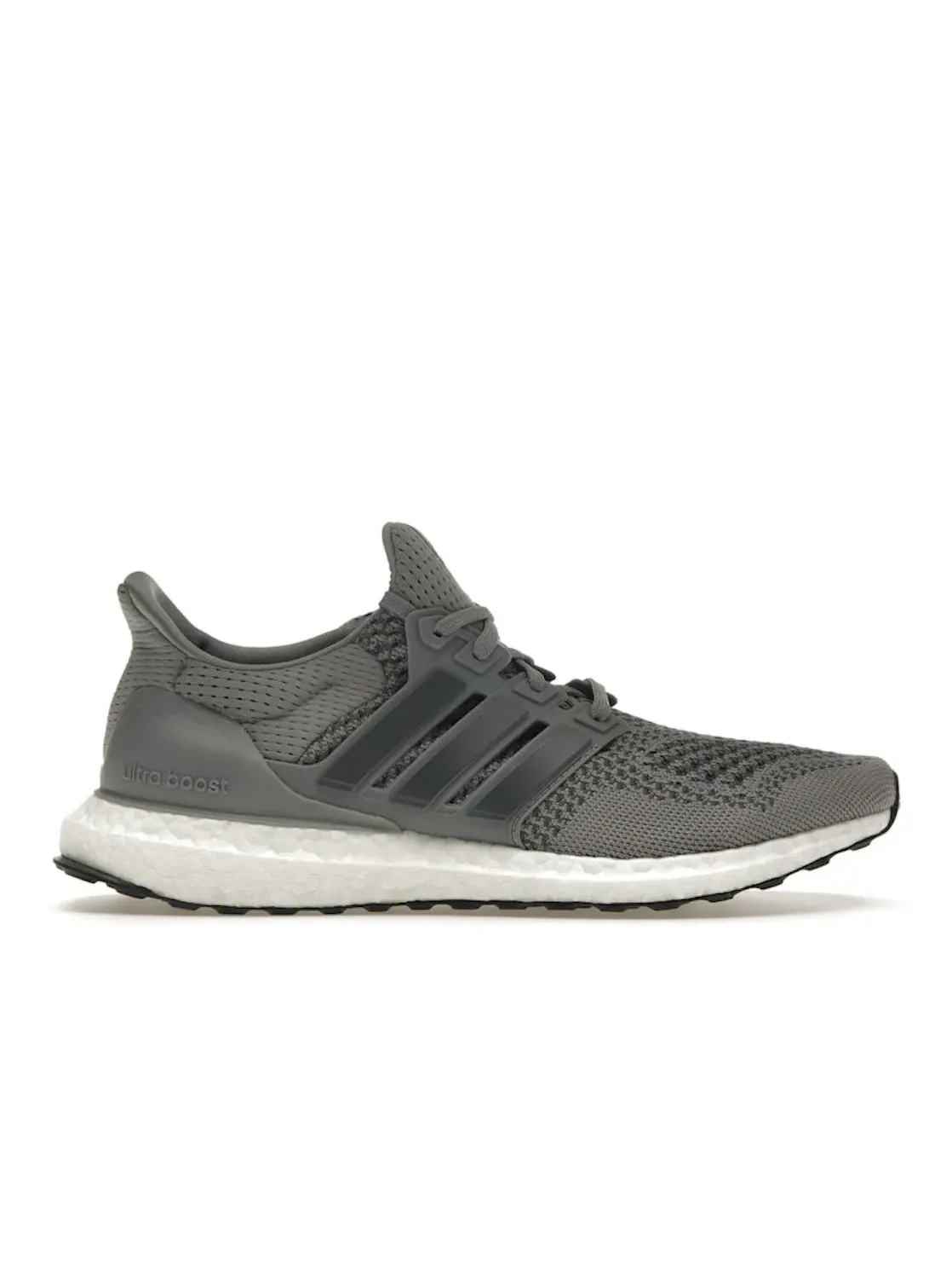 Мужские кроссовки для бега с технологией PrimeKnit Adidas Ultra Boost 1.0 DNA — изображение 1 из 4, серый/серый/черный