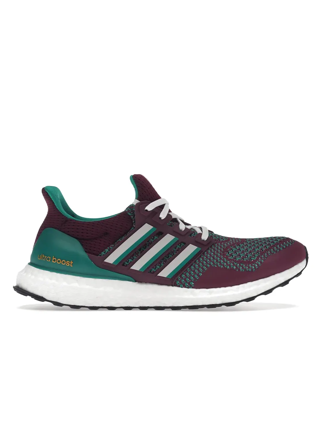 Мужские кроссовки для бега с системой Boost Adidas Ultra Boost 1.0 DNA — изображение 1 из 4, серый/зеленый