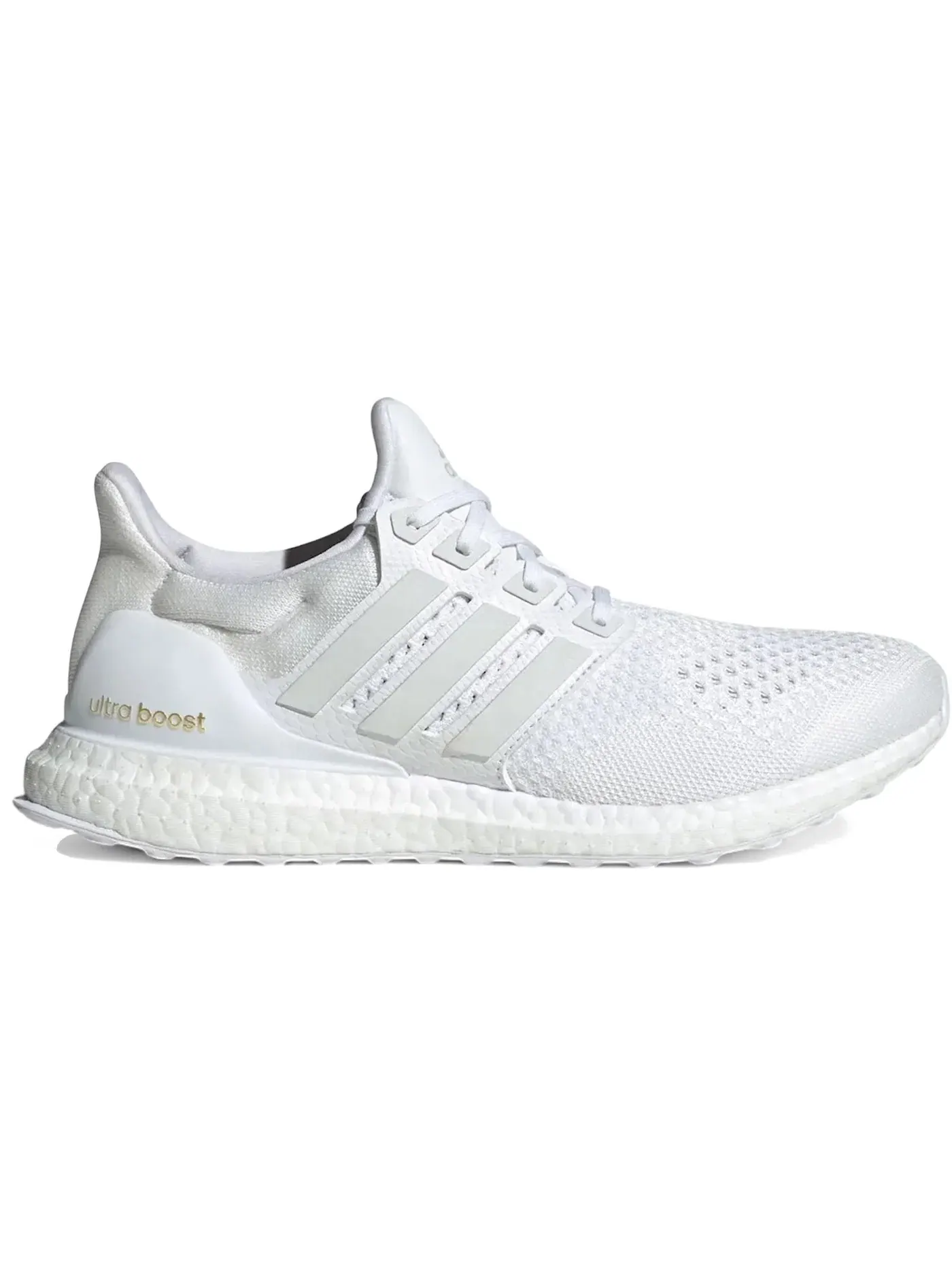 Мужские кроссовки с бесшовным верхом Ultra Boost 1.0 Adidas — изображение 1 из 1, белый/белый/белый