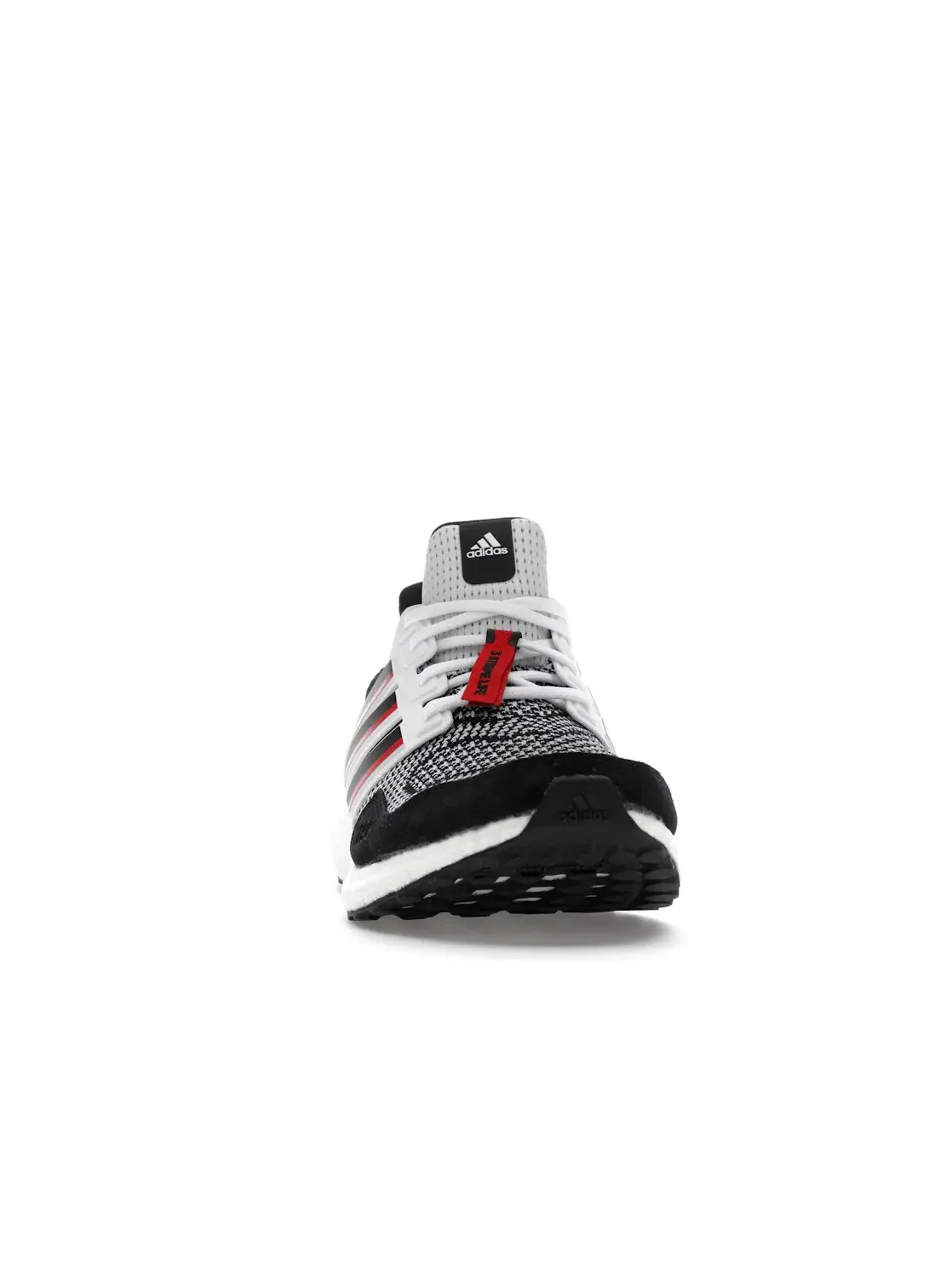 Кроссовки для бега с технологией Boost Adidas Ultra Boost 1.0 — изображение 2 из 4, белый/черный/красный