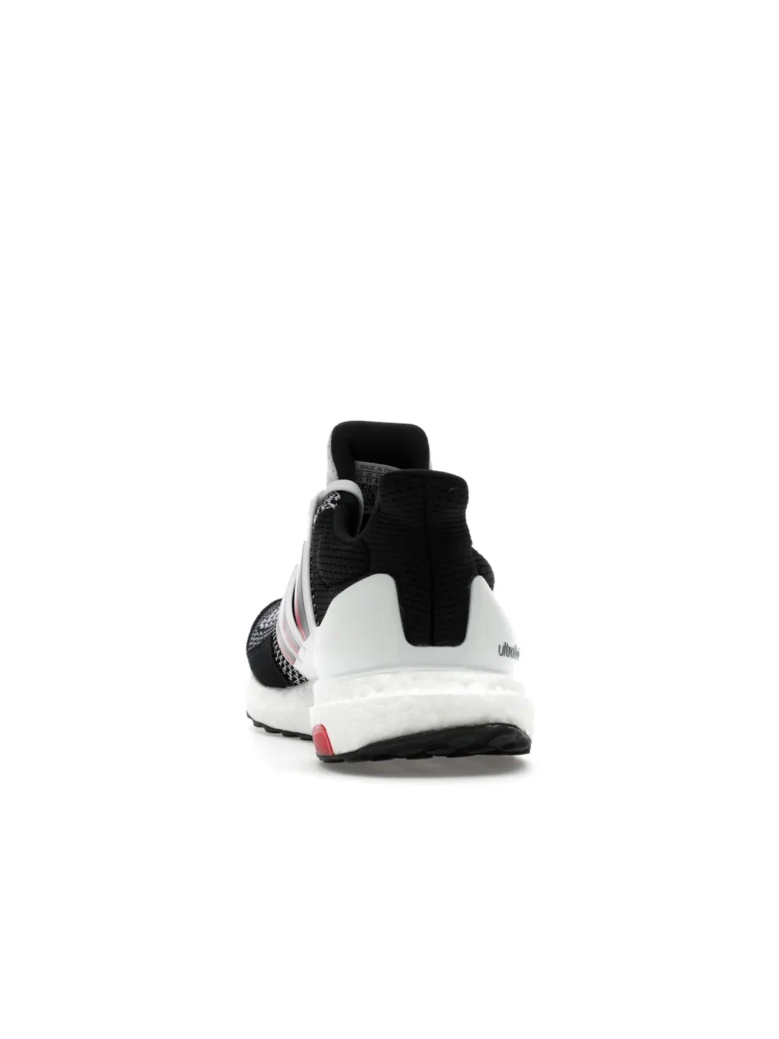 Кроссовки для бега с технологией Boost Adidas Ultra Boost 1.0 — изображение 4 из 4, белый/черный/красный