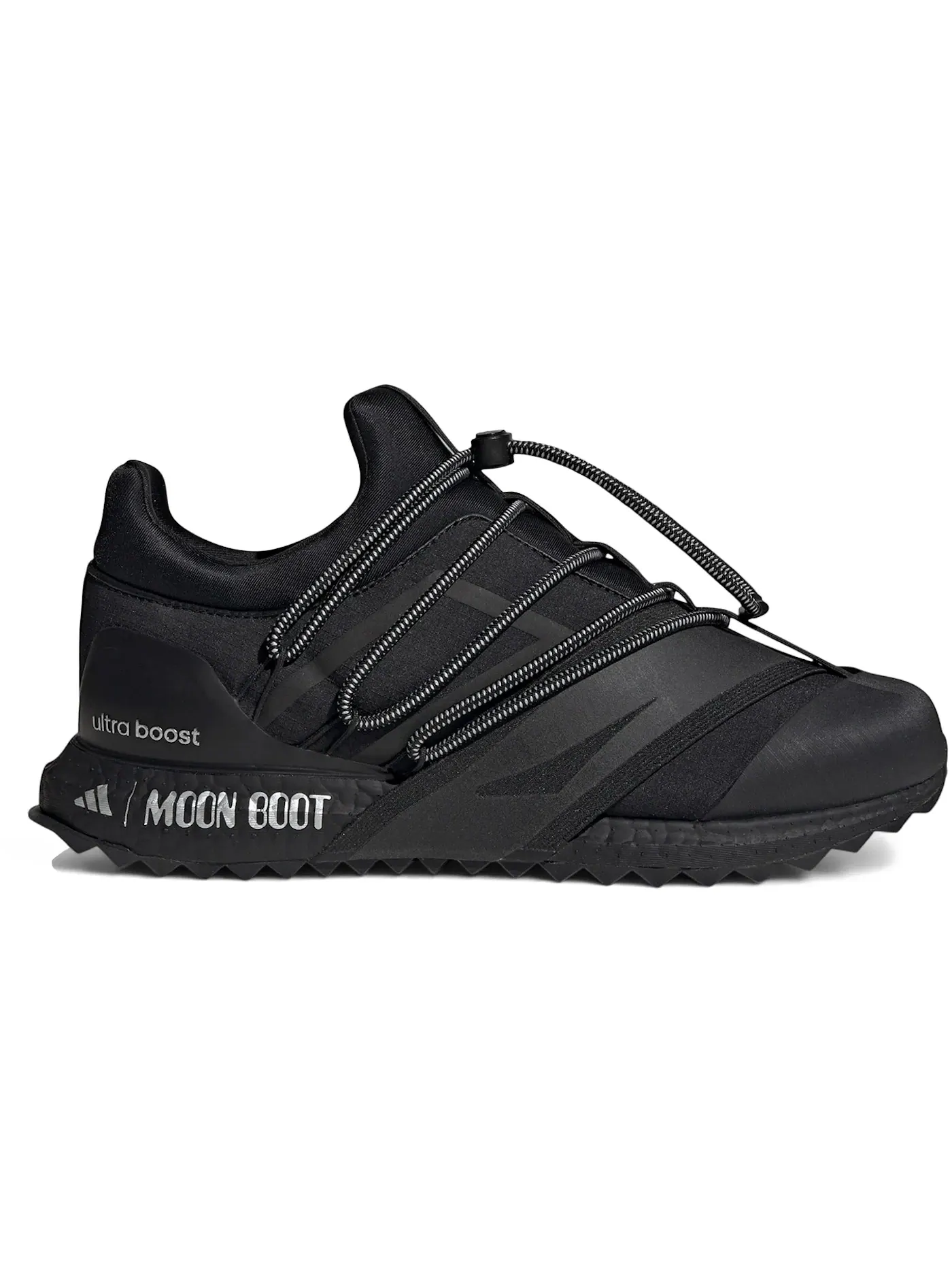 Мужские кроссовки для бега с системой Boost Adidas Ultra Boost 1.0 — изображение 1 из 1, черный/черный/красный