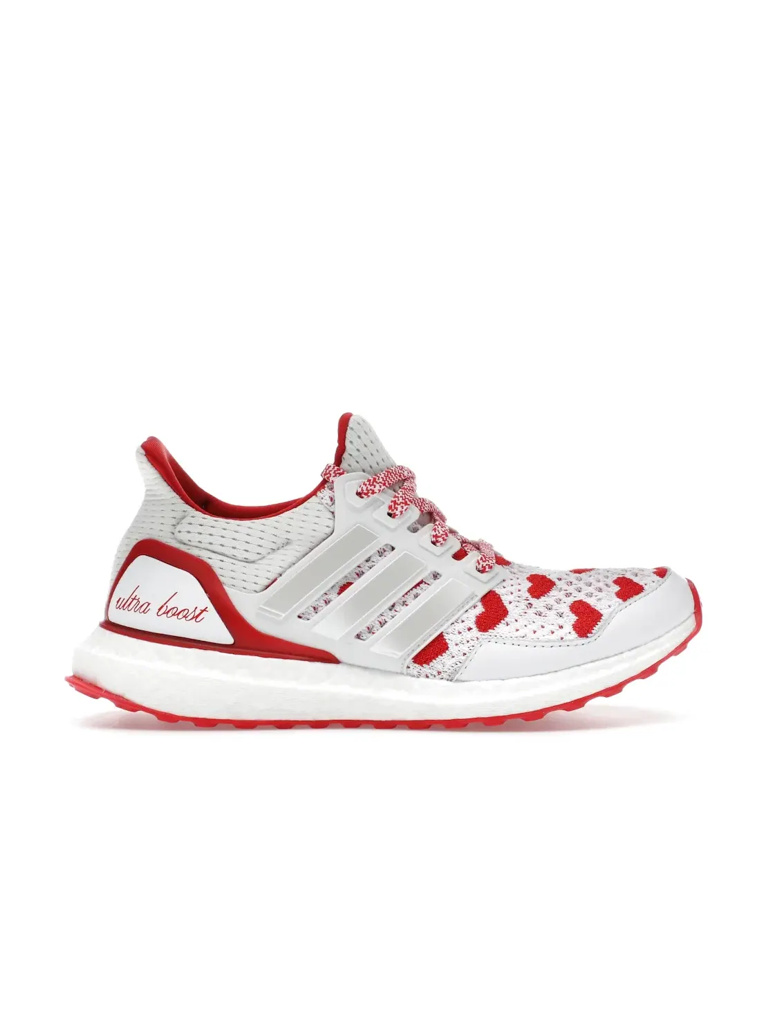 Женские кроссовки с технологией Boost Adidas Ultra Boost 1.0 — изображение 1 из 4, белый/металлик