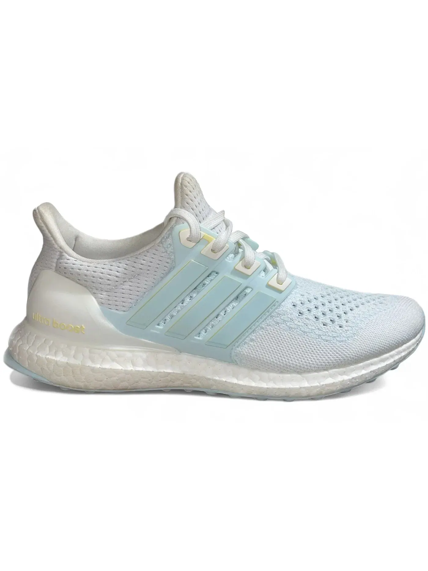 Женские кроссовки Lifestyle с технологией Boost Adidas Ultra Boost 1.0 — изображение 1 из 1, белый/синий/желтый