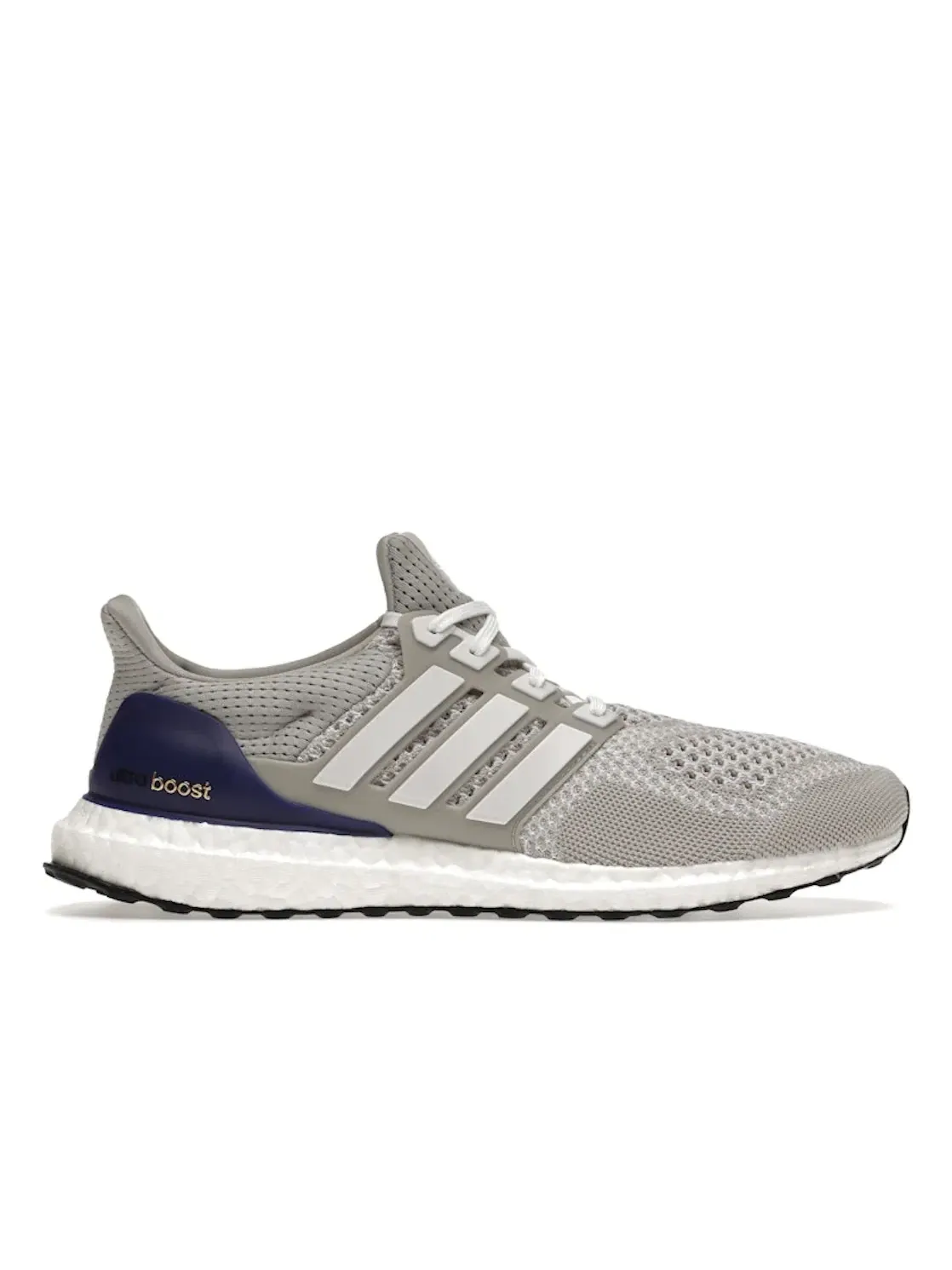 Мужские кроссовки для бега с амортизацией Adidas Ultra Boost 1.0 — изображение 1 из 4, белый/белый/индиго