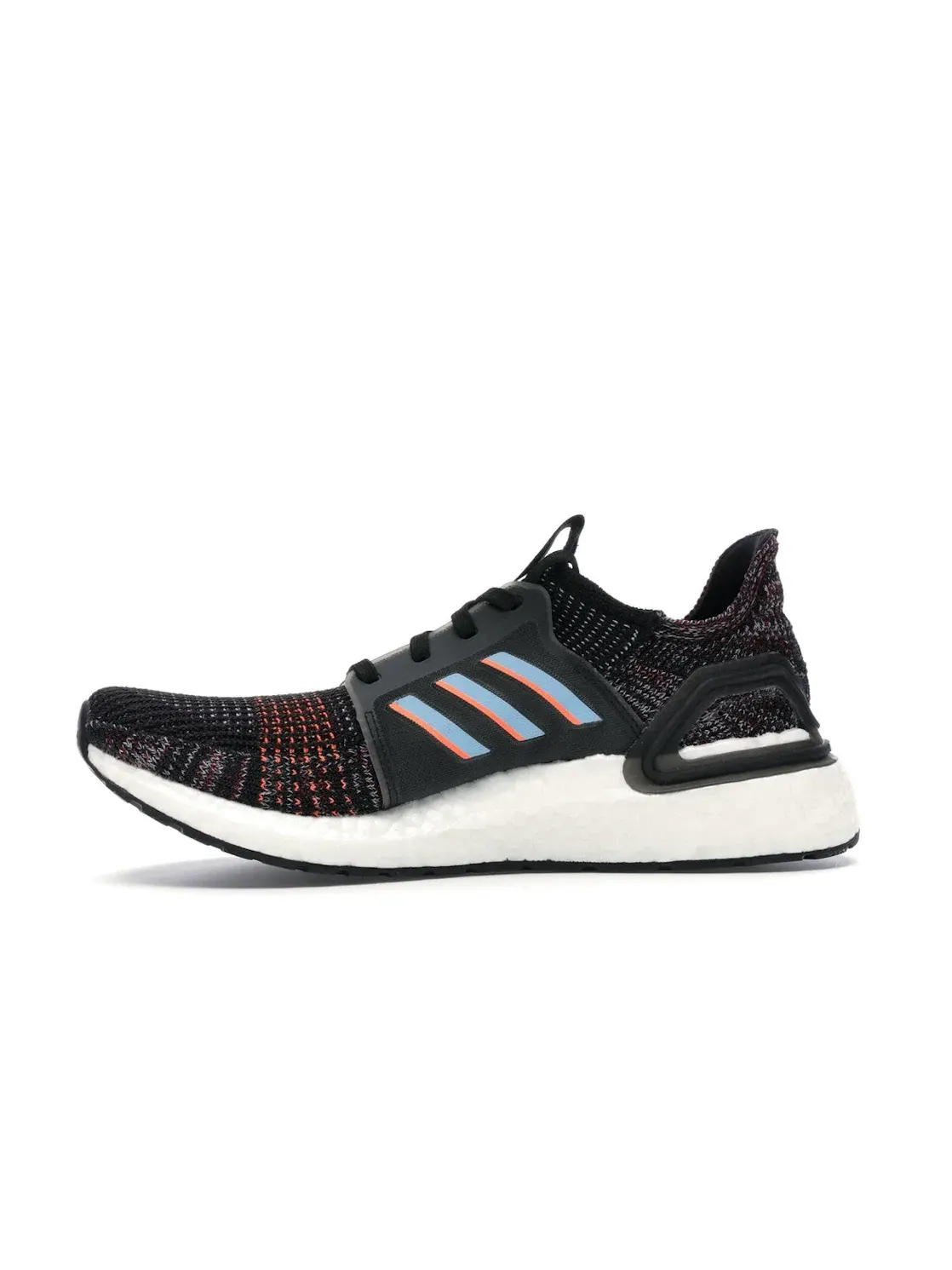 Мужские кроссовки для бега с подсветкой Adidas Ultra Boost 19 — изображение 3 из 4, черный/синий/черный
