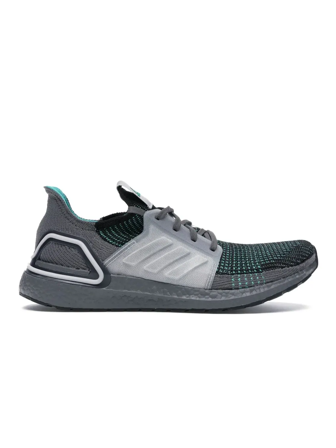 Мужские кроссовки с технологией Boost Adidas Ultra Boost 19 — изображение 1 из 4, черный/серый/серый
