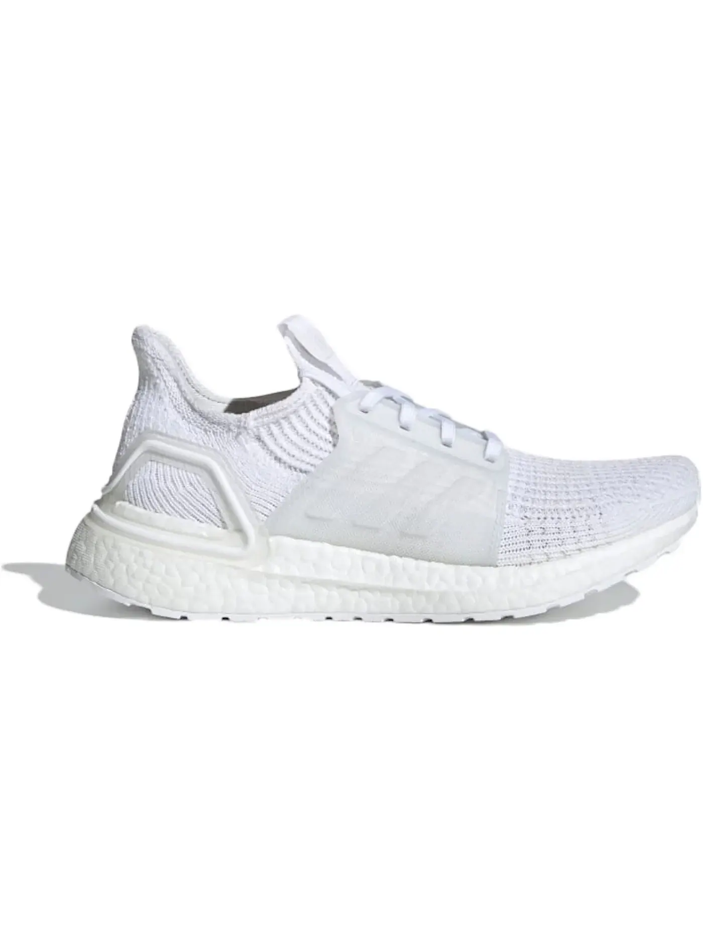 Женские кроссовки для бега с амортизацией Boost Adidas Ultra Boost 19 — изображение 1 из 1, белый/серый/черный