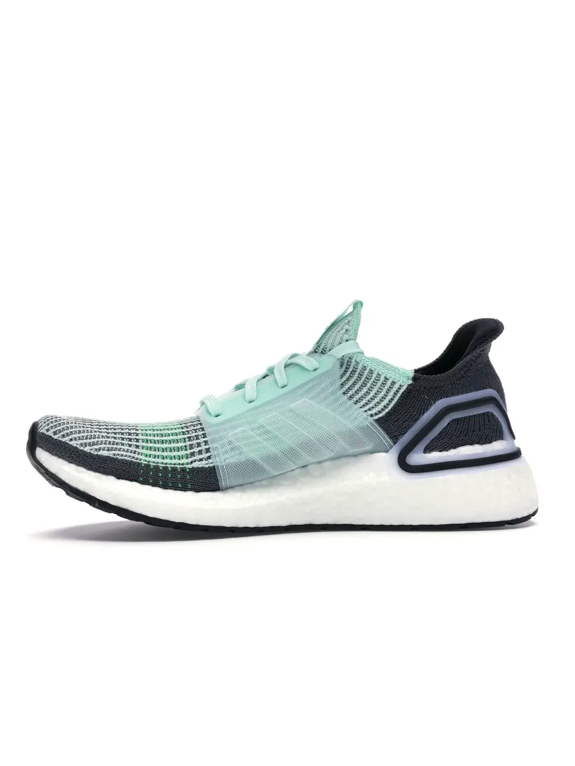 Мужские кроссовки с технологией Primeknit 360 Adidas Ultra Boost 19 — изображение 3 из 4, серый