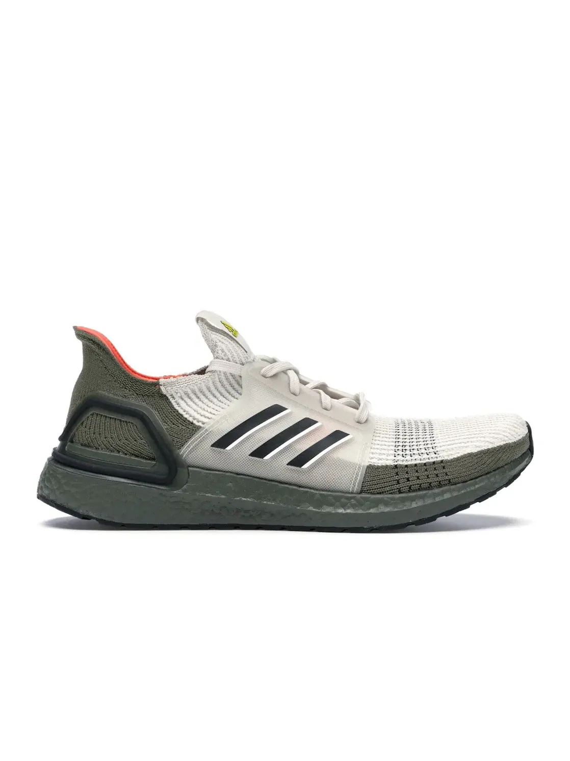 Мужские кроссовки для бега с технологией Boost Adidas Ultra Boost 19 — изображение 1 из 4, оливковый