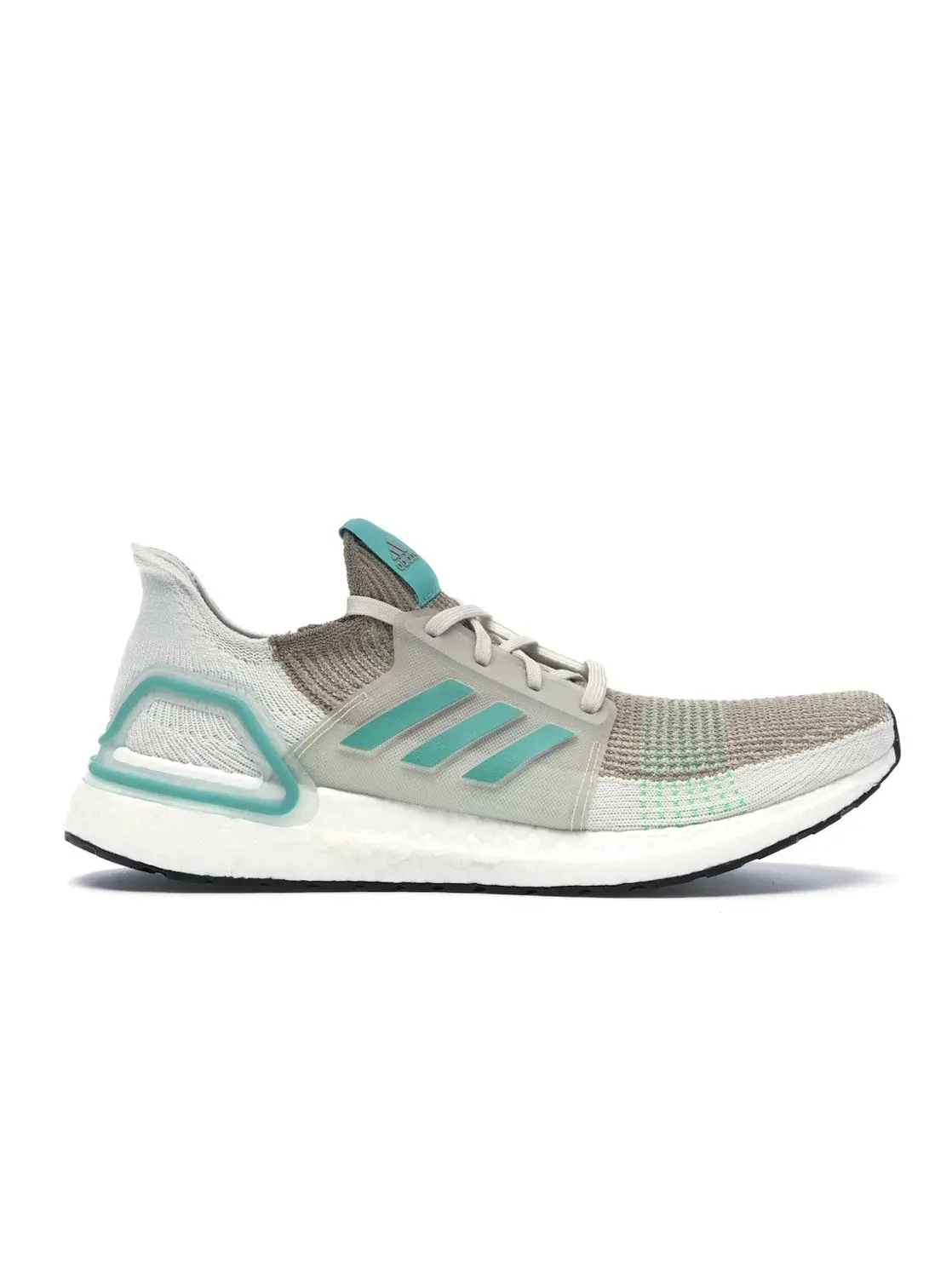 Мужские кроссовки с технологией Boost Adidas Ultra Boost 19 — изображение 1 из 4, хаки/зеленый/песочный