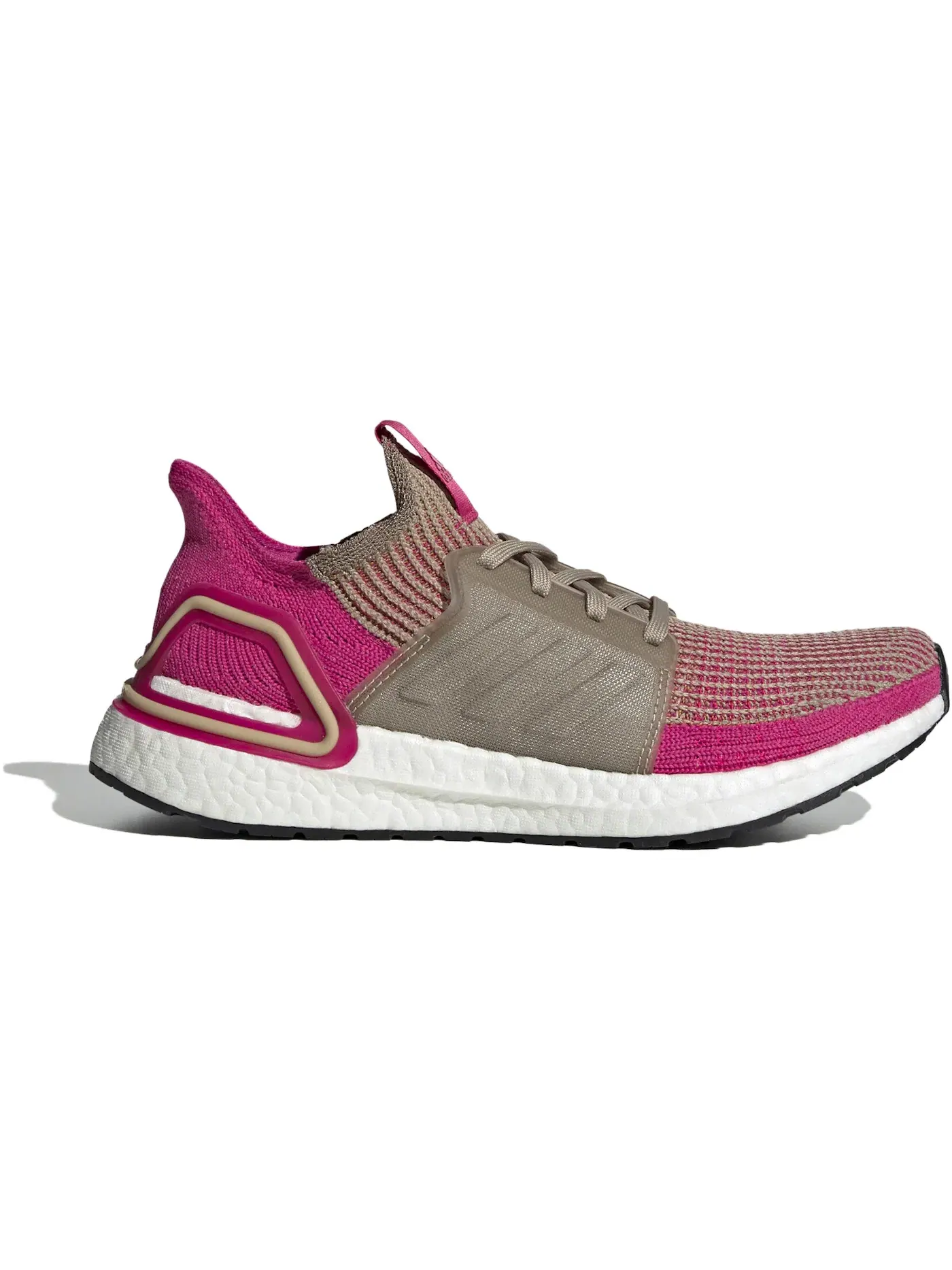 Женские кроссовки для бега Adidas Ultra Boost 19 — изображение 1 из 1, хаки//розовый