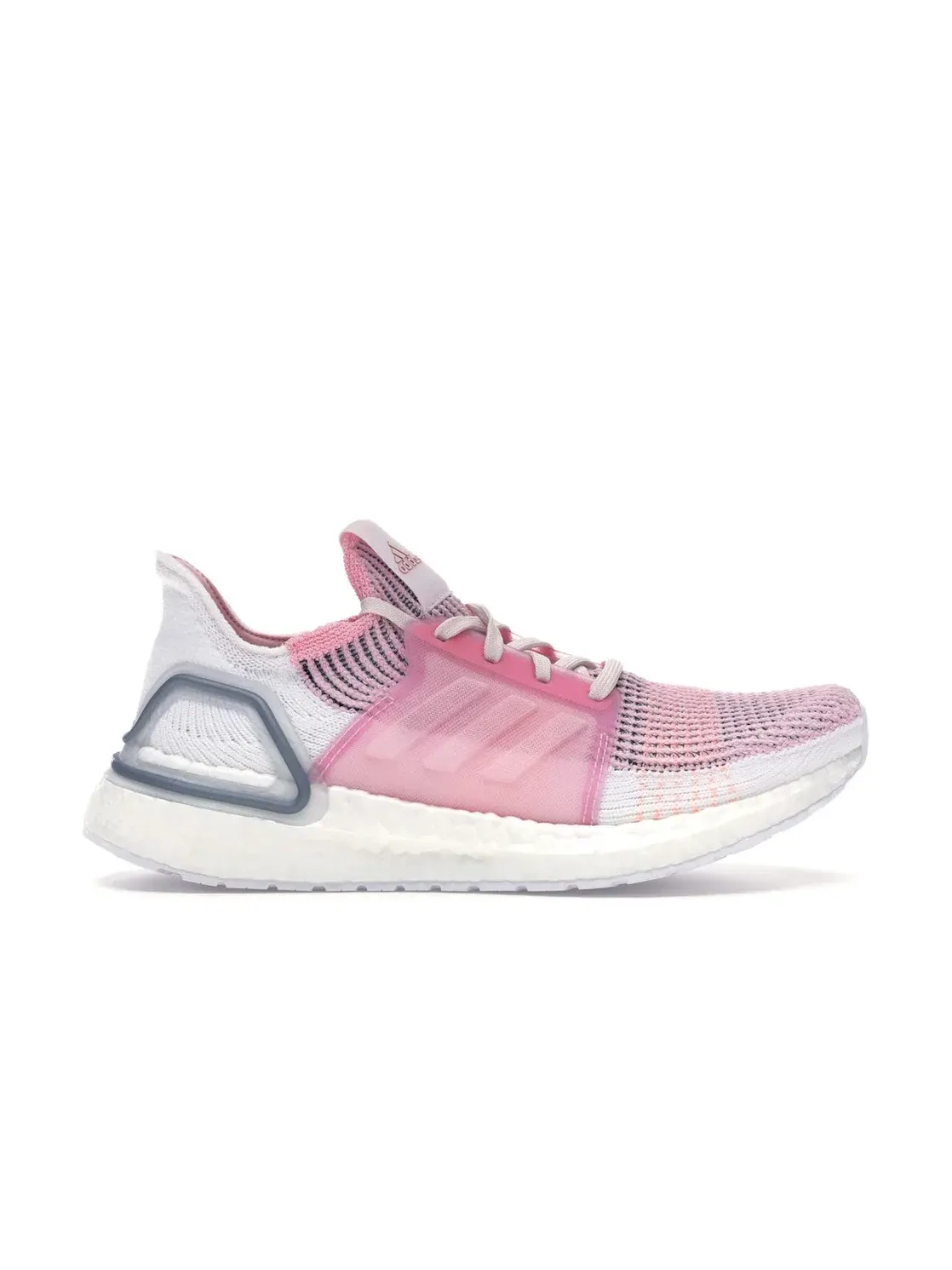 Женские кроссовки для бега с технологией PrimeKnit Adidas Ultra Boost 19 — изображение 1 из 4, розовый/розовый