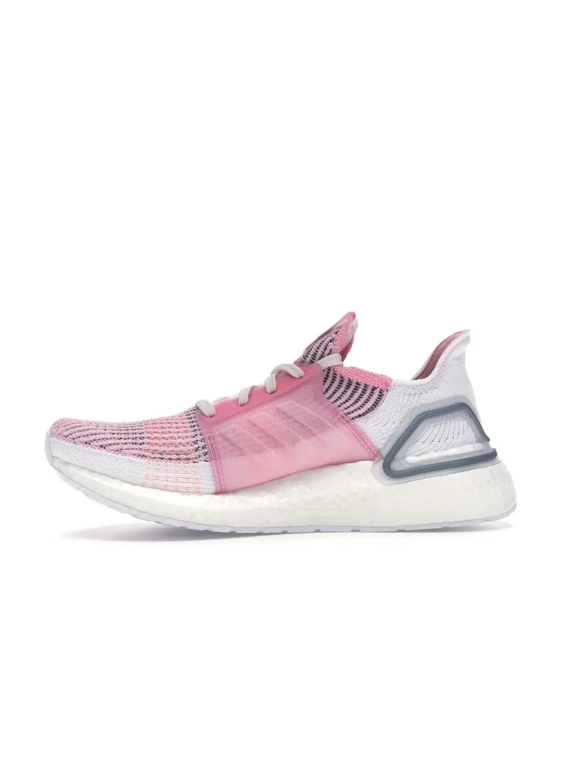 Женские кроссовки для бега с технологией PrimeKnit Adidas Ultra Boost 19 — изображение 3 из 4, розовый/розовый
