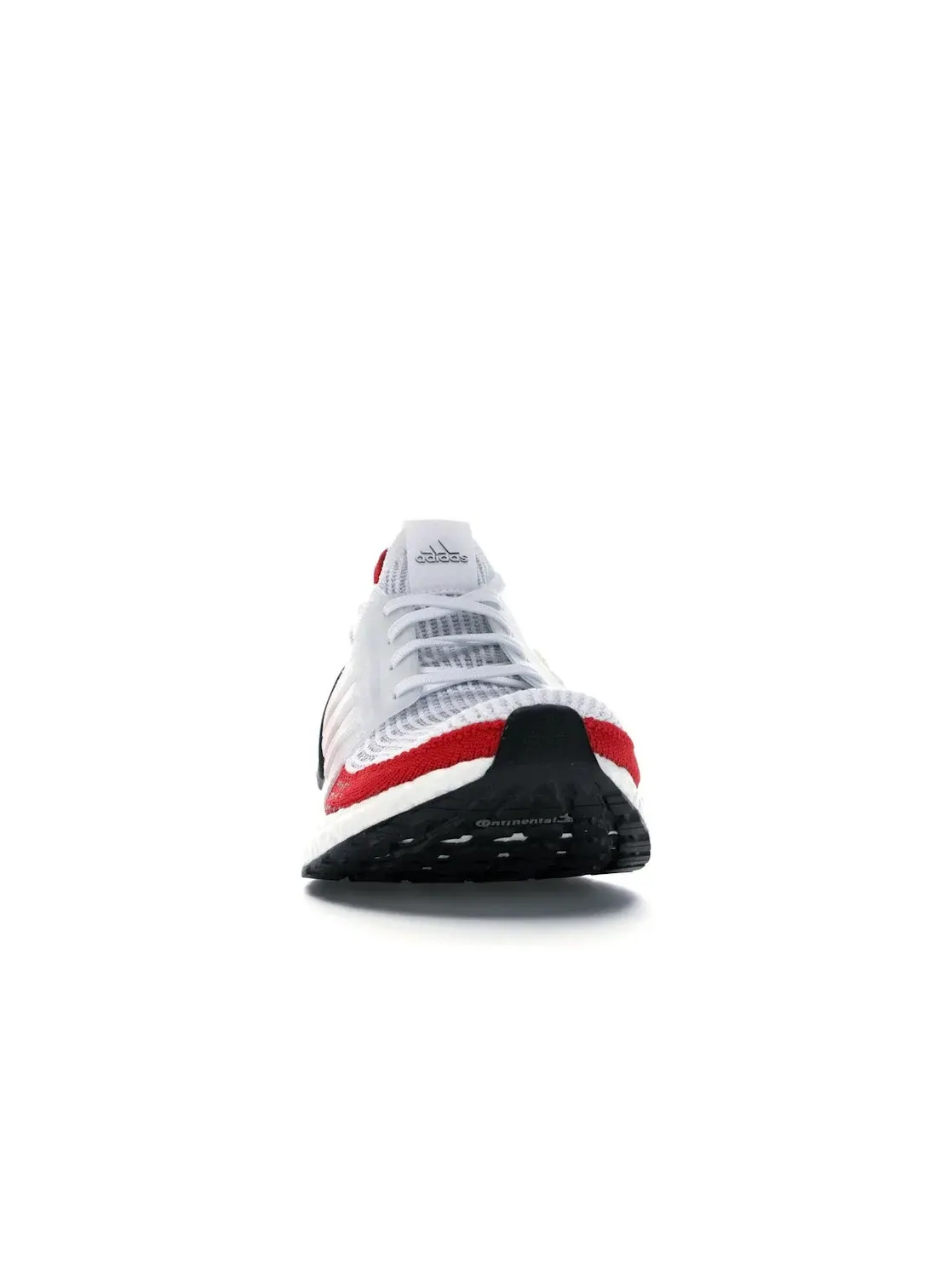 Мужские кроссовки для бега с амортизацией Adidas Ultra Boost 19 — изображение 2 из 4, белый/красный