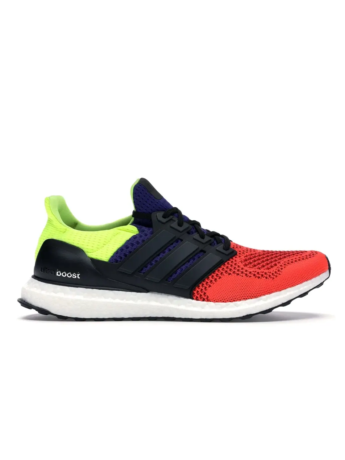 Мужские кроссовки для бега с технологией Boost Adidas Ultra Boost 1.0 OG — изображение 1 из 4, черный/черный/красный