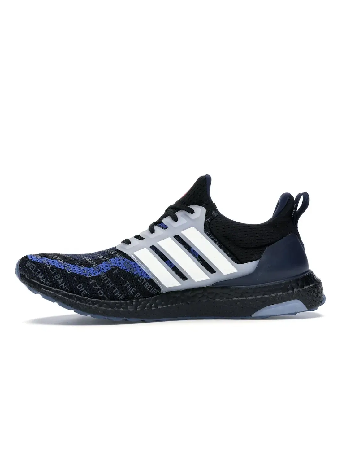Мужские кроссовки с технологией Boost Adidas Ultra Boost 2.0 — изображение 3 из 4, черный/фиолетовый/серый