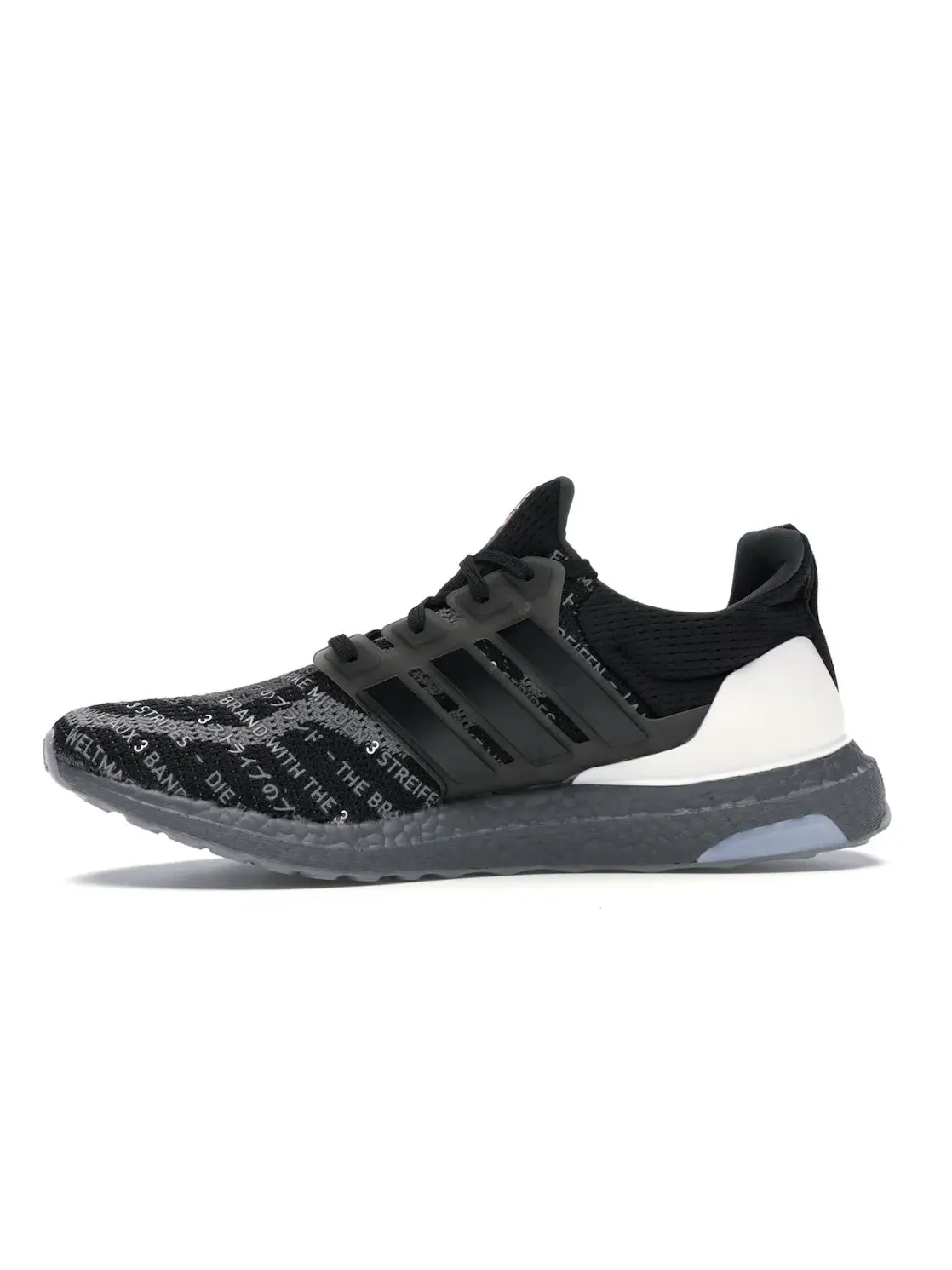 Мужские кроссовки для бега Adidas Ultra Boost 2.0 — изображение 3 из 4, черный/золотистый/серый