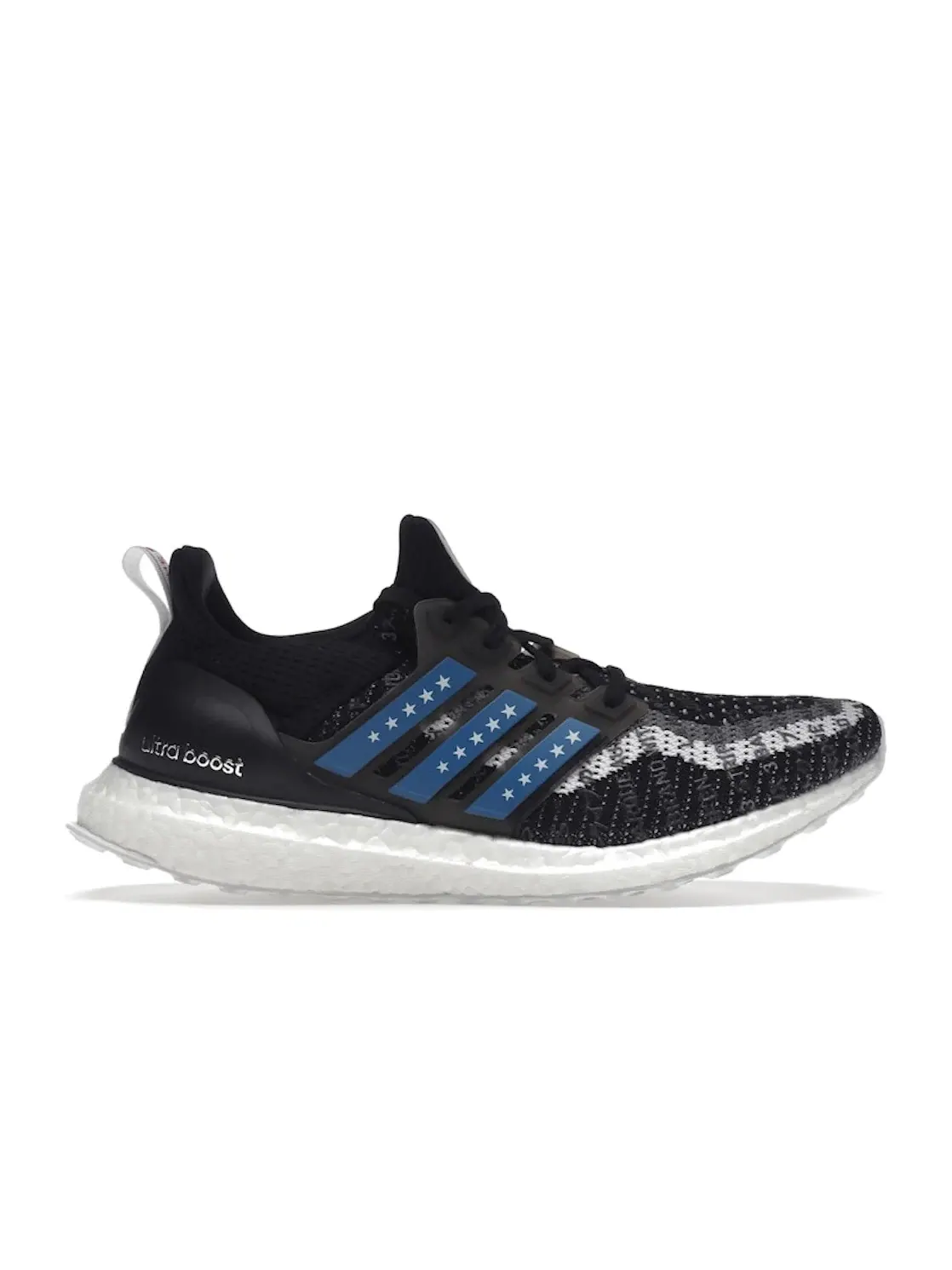 Мужские кроссовки для бега с технологией Boost Adidas Ultra Boost 2.0 — изображение 1 из 4, черный/синий