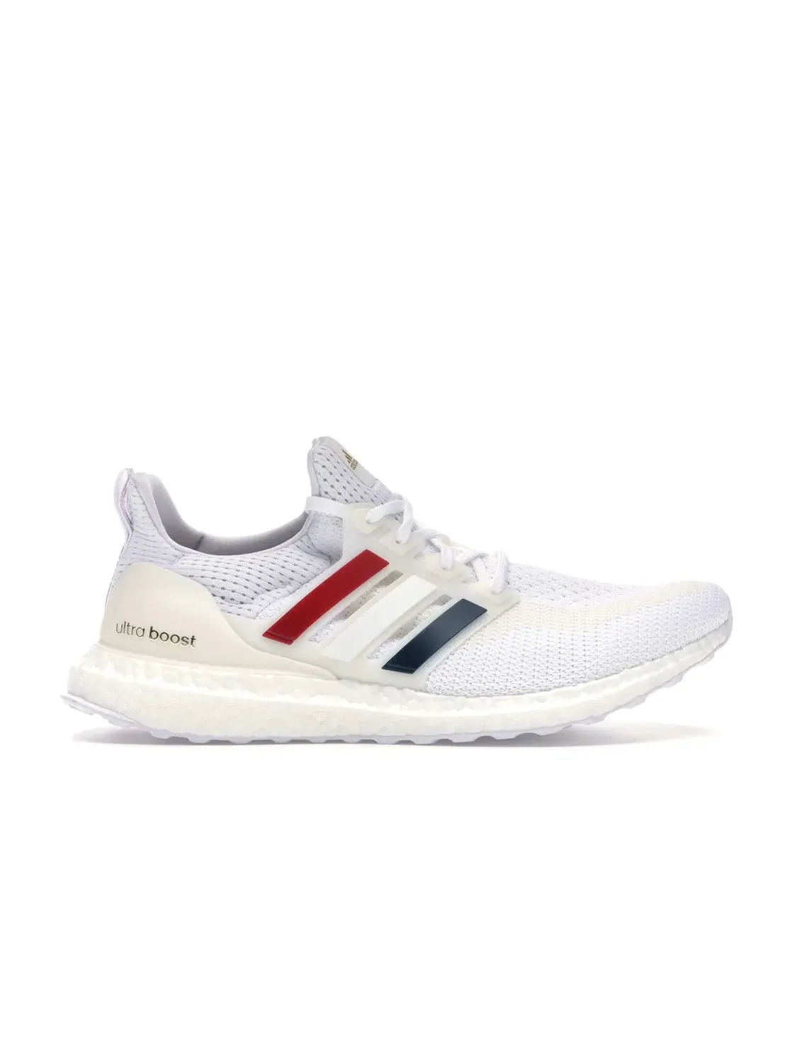 Мужские кроссовки для бега с технологией BOOST Adidas Ultra Boost 2 — изображение 1 из 4, белый/белый/темно-синий