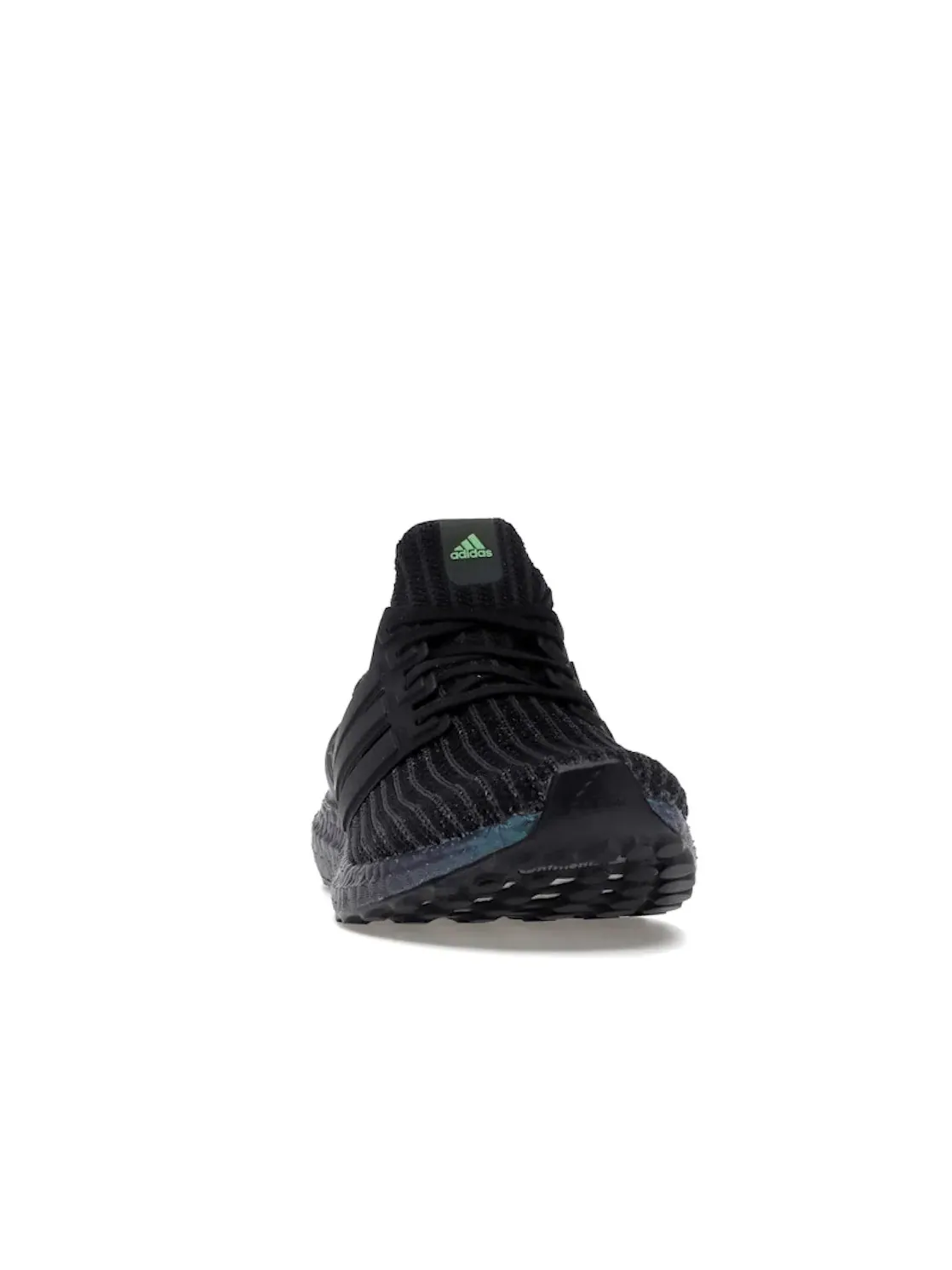 Мужские кроссовки для бега Adidas Ultra Boost — изображение 2 из 4, черный/черный/зеленый