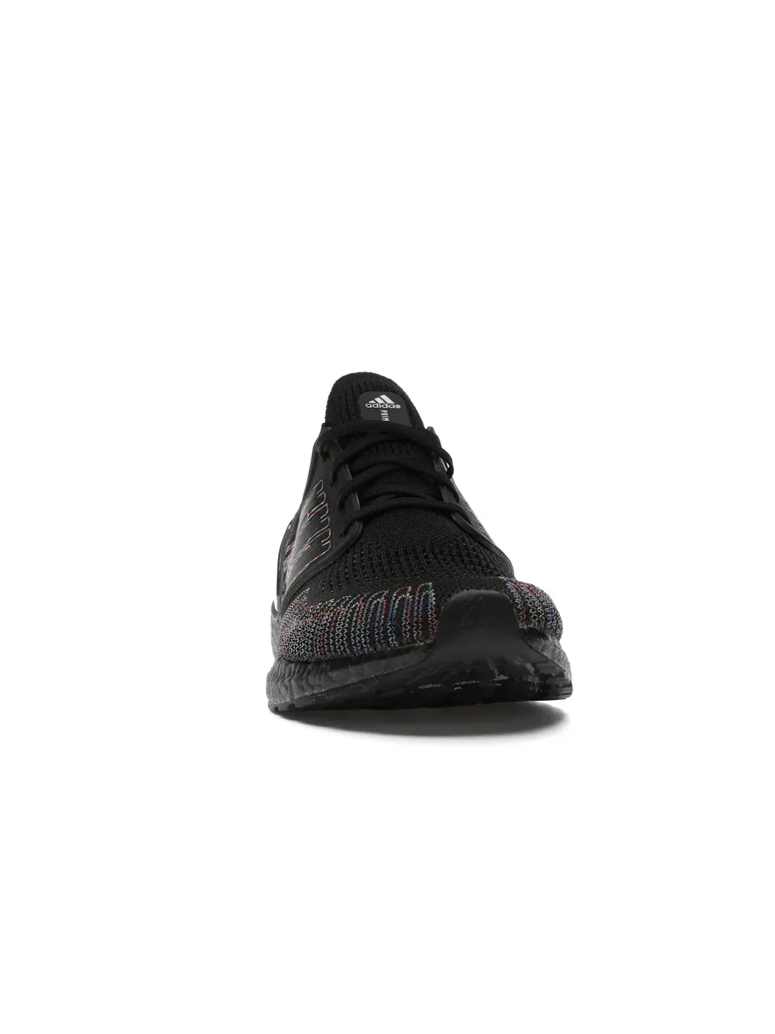 Мужские кроссовки для бега с вязаным верхом Adidas Ultra Boost 20 — изображение 2 из 4, черный/черный/мульти