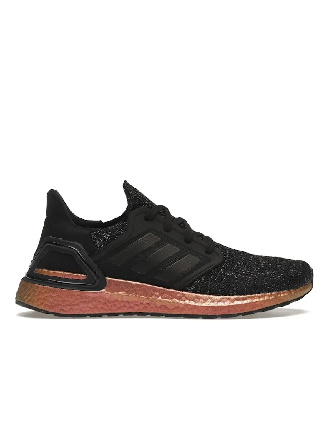 Мужские кроссовки с технологией Boost Adidas Ultra Boost 20 — изображение 1 из 4, черный/черный/розовый