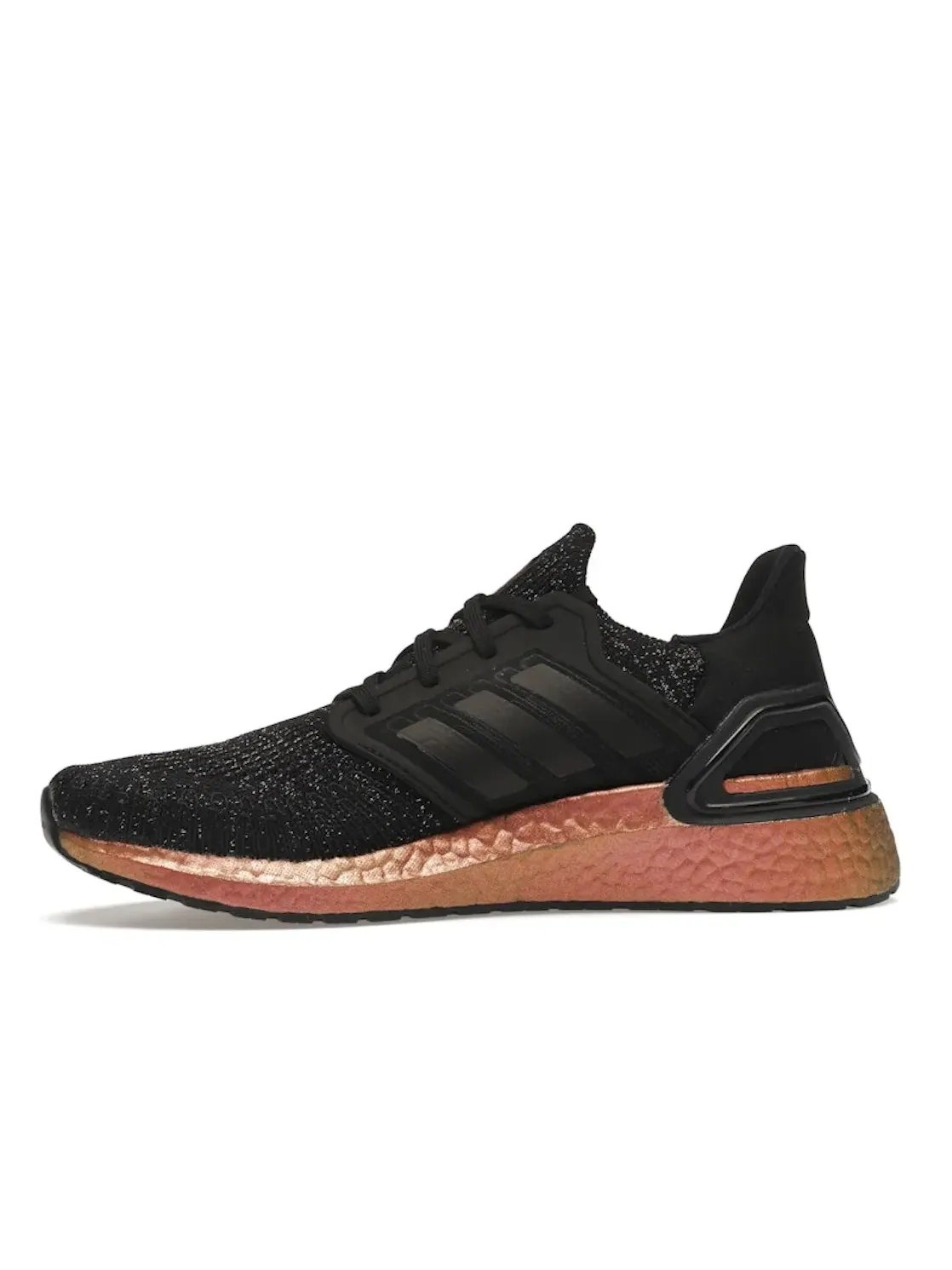 Мужские кроссовки с технологией Boost Adidas Ultra Boost 20 — изображение 3 из 4, черный/черный/розовый