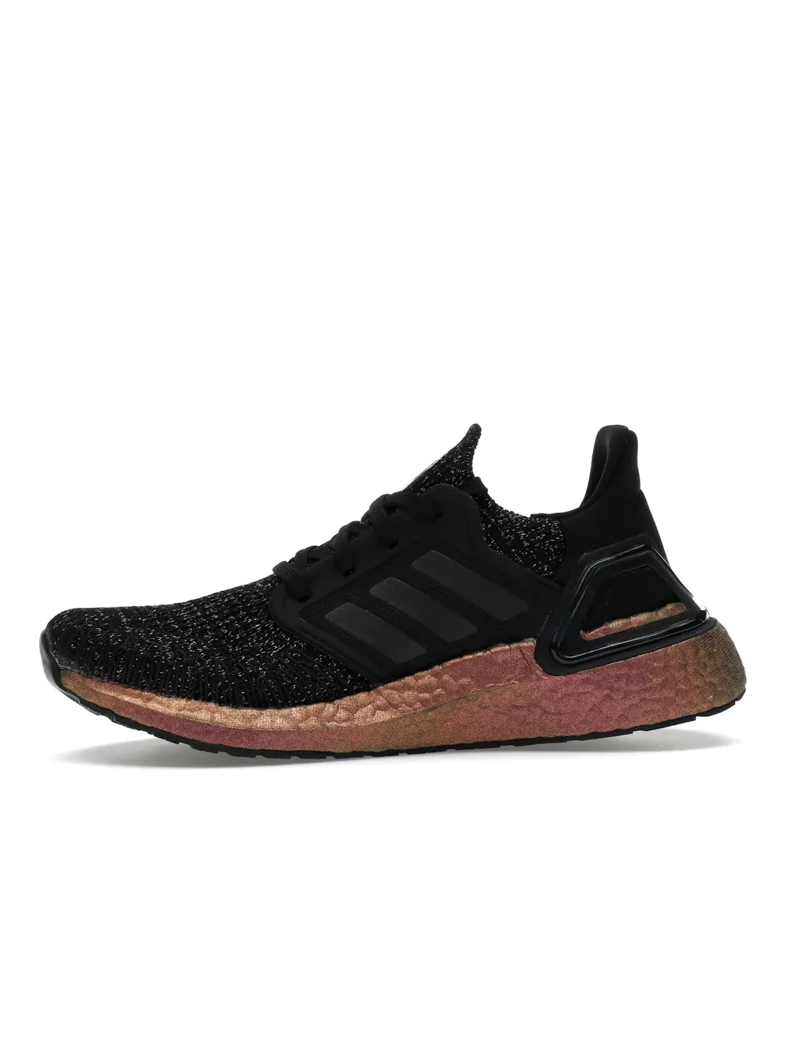 Женские кроссовки для бега Adidas Ultra Boost 20 — изображение 3 из 4, черный/розовый