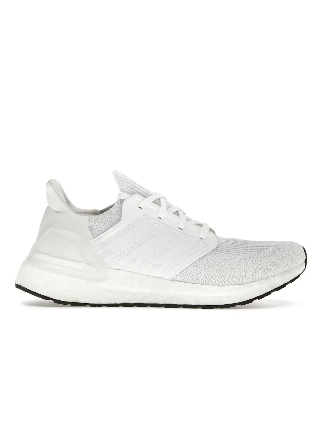 Мужские кроссовки с технологией Boost Adidas Ultra Boost 20 — изображение 1 из 4, белый/белый/черный