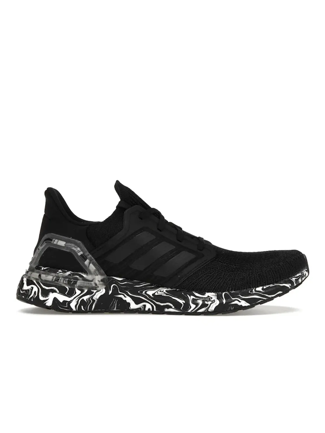 Женские кроссовки для бега Ultra Boost 20 Adidas — изображение 1 из 4, черный черный белый
