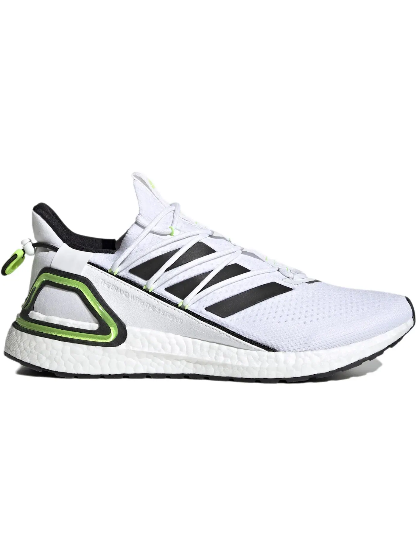 Мужские кроссовки с технологией Boost Adidas Ultra Boost 20 Lab — изображение 1 из 1, белый черный зеленый