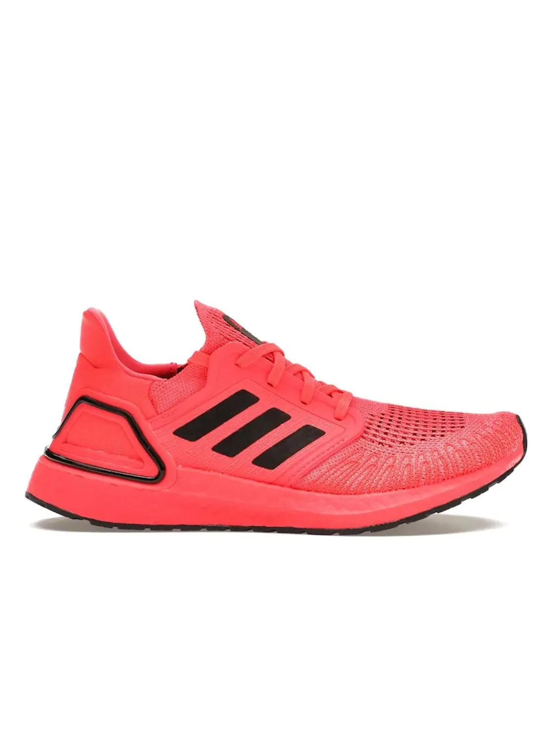 Мужские кроссовки для бега с технологией Boost Adidas Ultra Boost 20 — изображение 1 из 4, розовый/черный/розовый