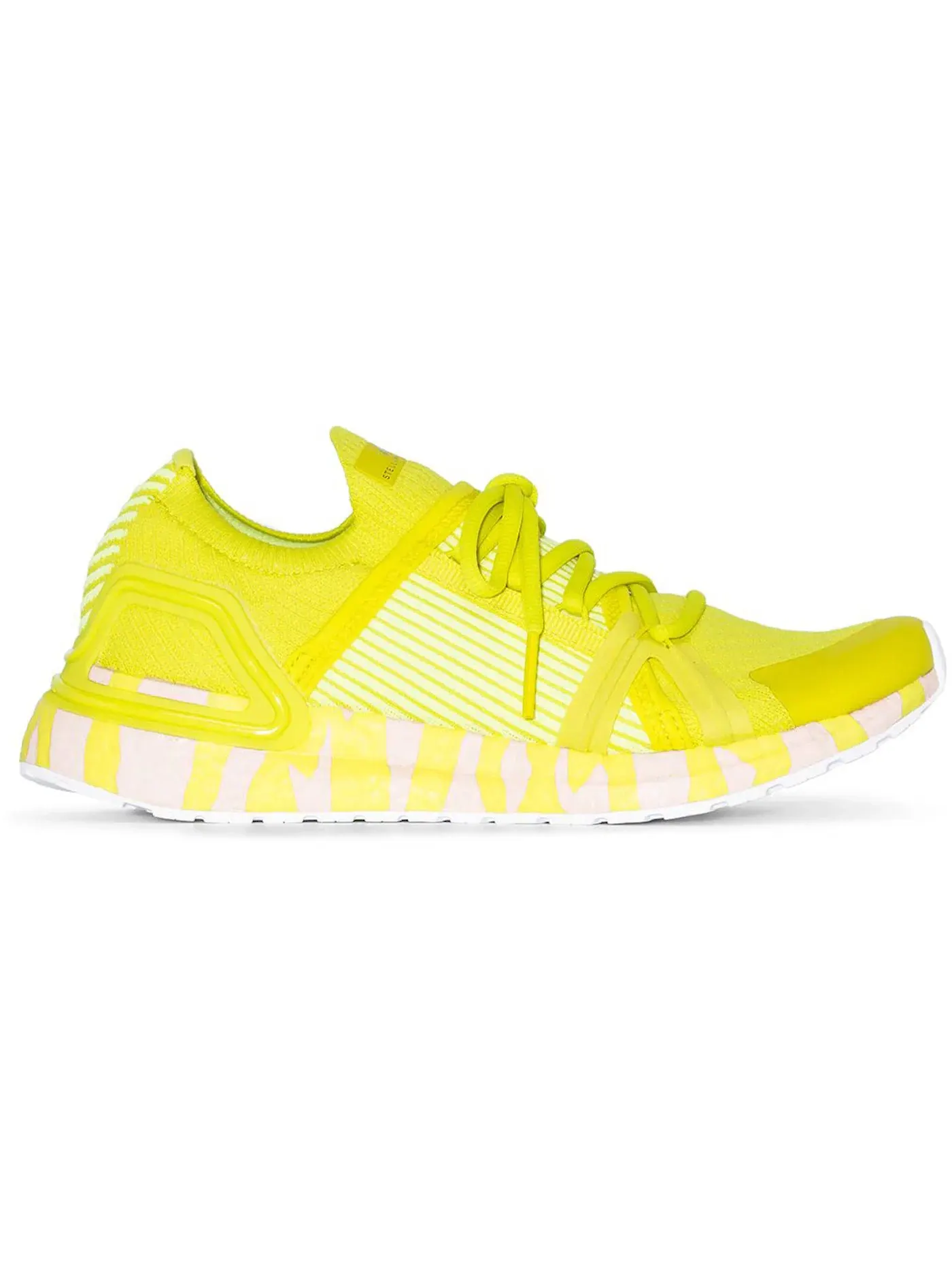 Женские кроссовки для бега с технологией Boost Adidas Ultra Boost 20 — изображение 1 из 1, желтый/желтый/розовый