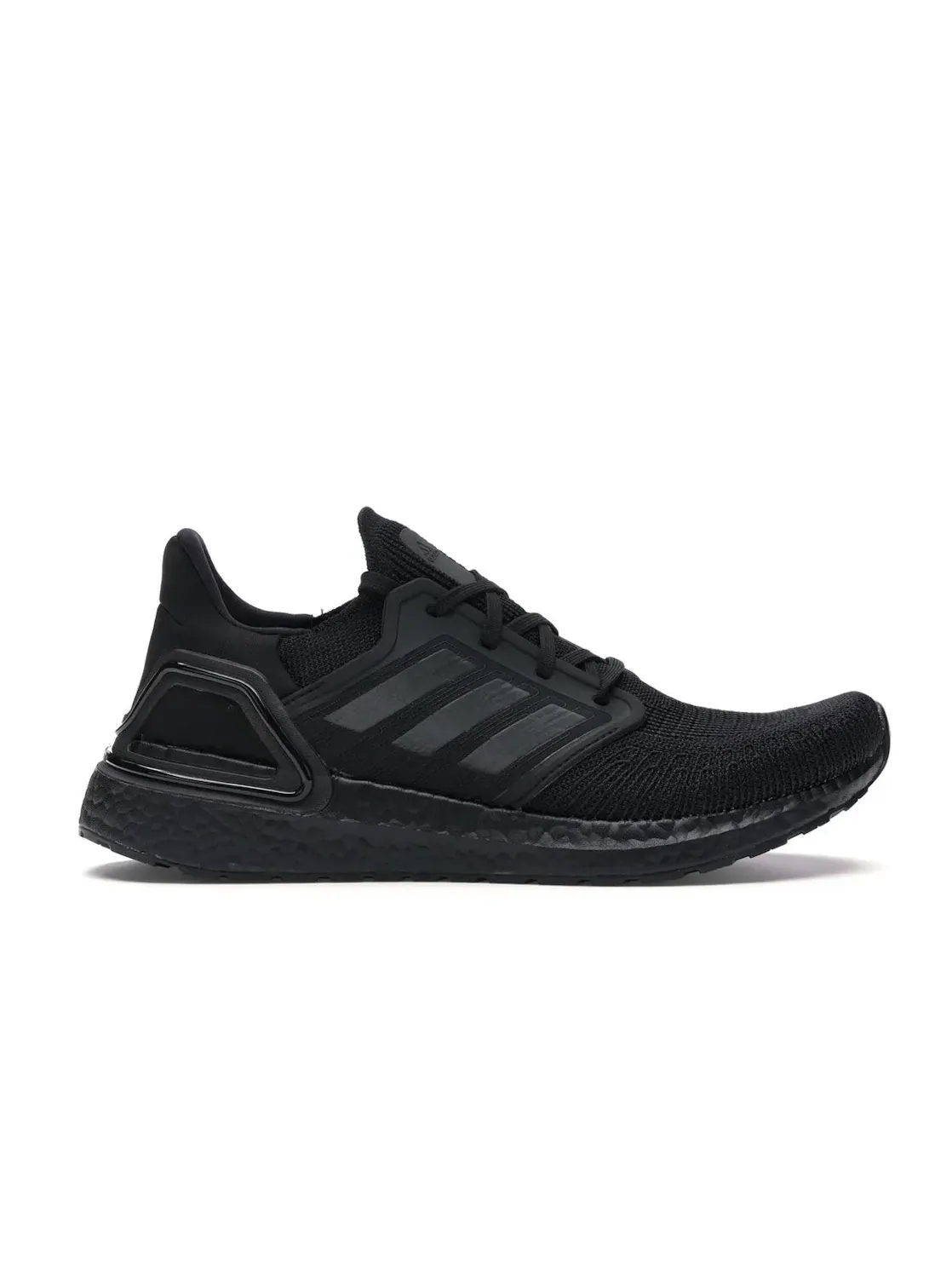 Мужские кроссовки беговые с технологией Primeknit Adidas — изображение 1 из 4, черный/серый/красный