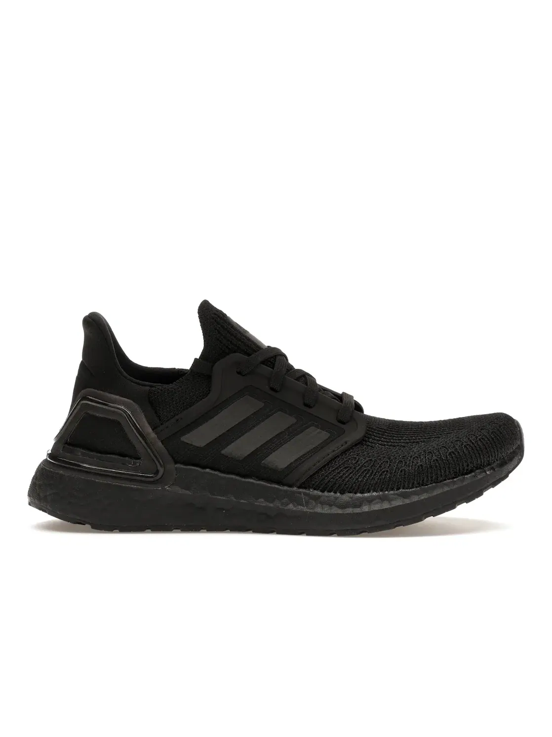 Женские кроссовки для бега с технологией Boost Adidas Ultra Boost 20 — изображение 1 из 4, черный/серый/оранжевый