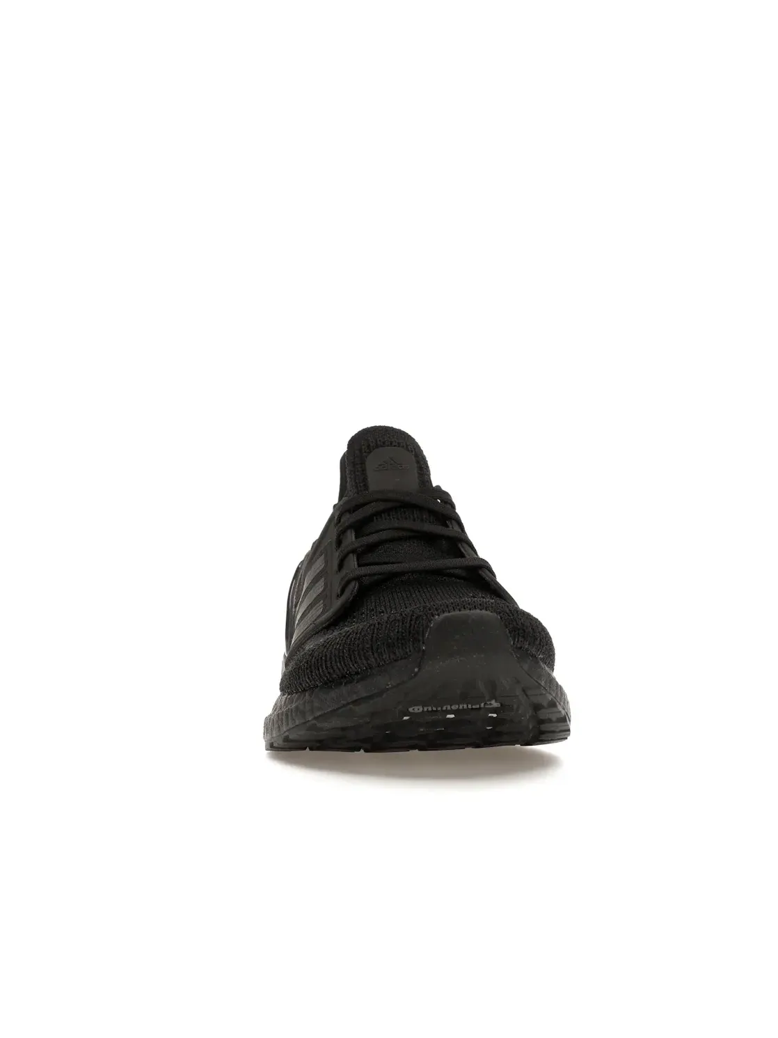 Женские кроссовки для бега с технологией Boost Adidas Ultra Boost 20 — изображение 2 из 4, черный/серый/оранжевый