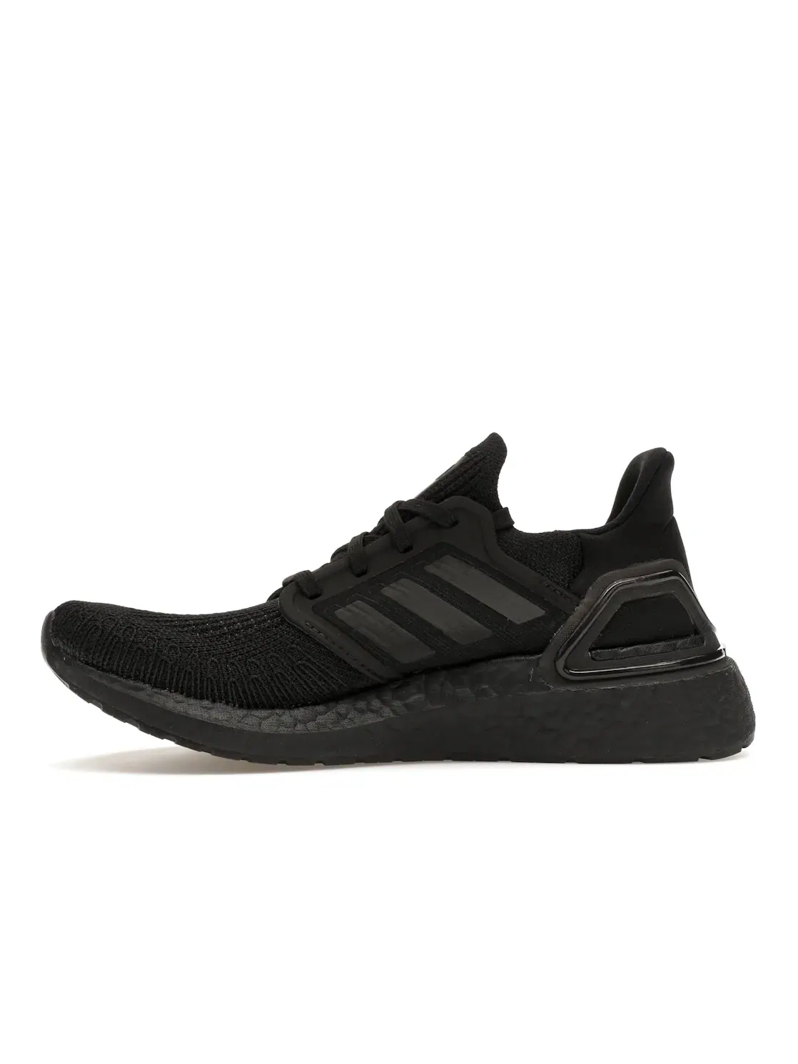 Женские кроссовки для бега с технологией Boost Adidas Ultra Boost 20 — изображение 3 из 4, черный/серый/оранжевый