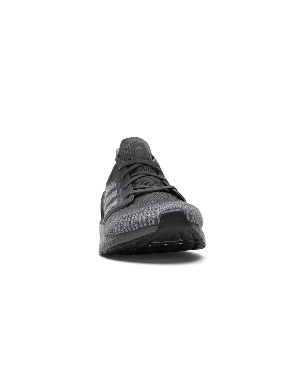 Мужские кроссовки для бега с технологией Boost Adidas Ultra Boost 20 — изображение 2 из 4, серый/белый/серый