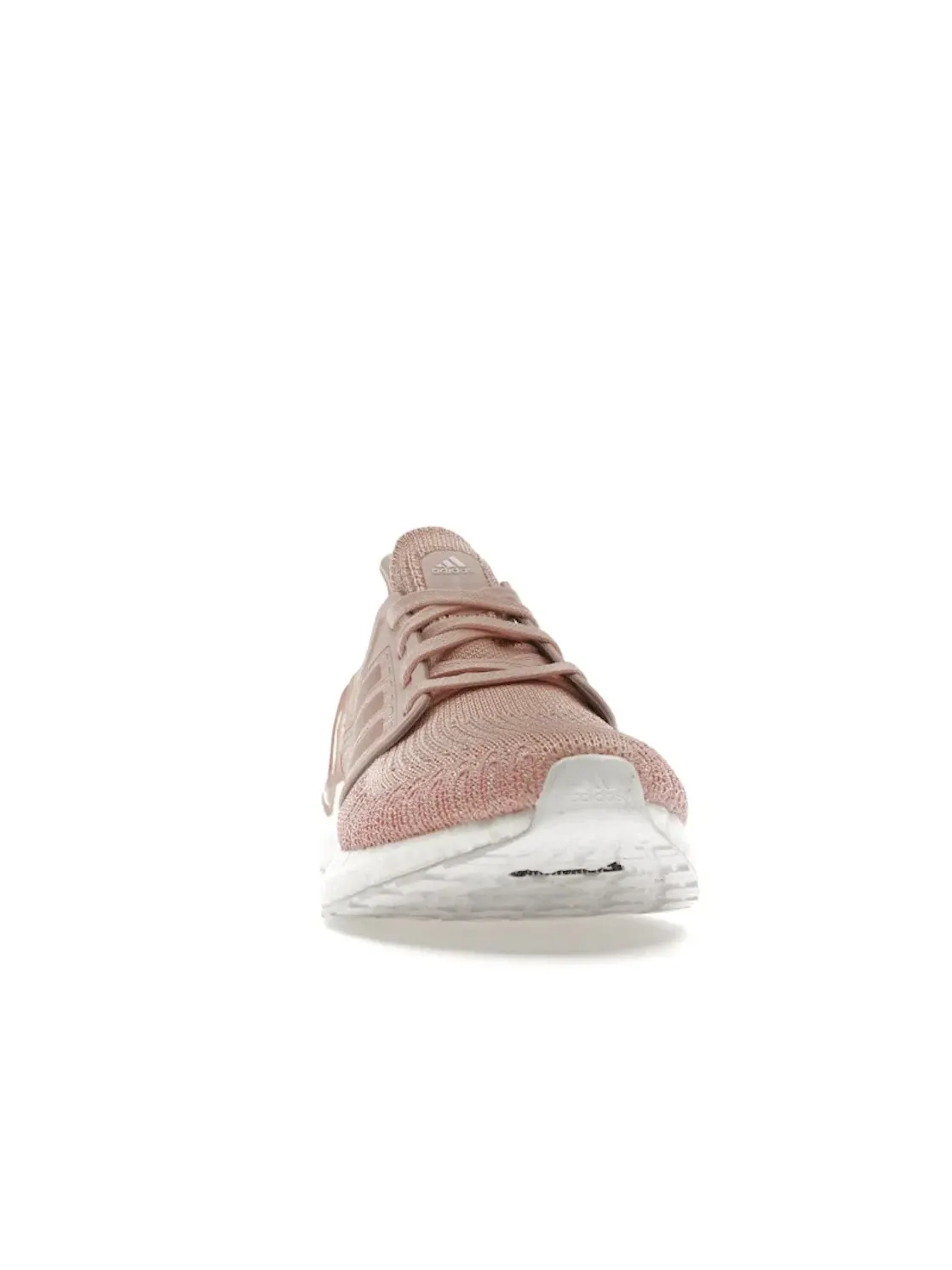 Женские кроссовки для бега с технологией Boost Adidas Ultra Boost 20 — изображение 2 из 4, розовый/белый