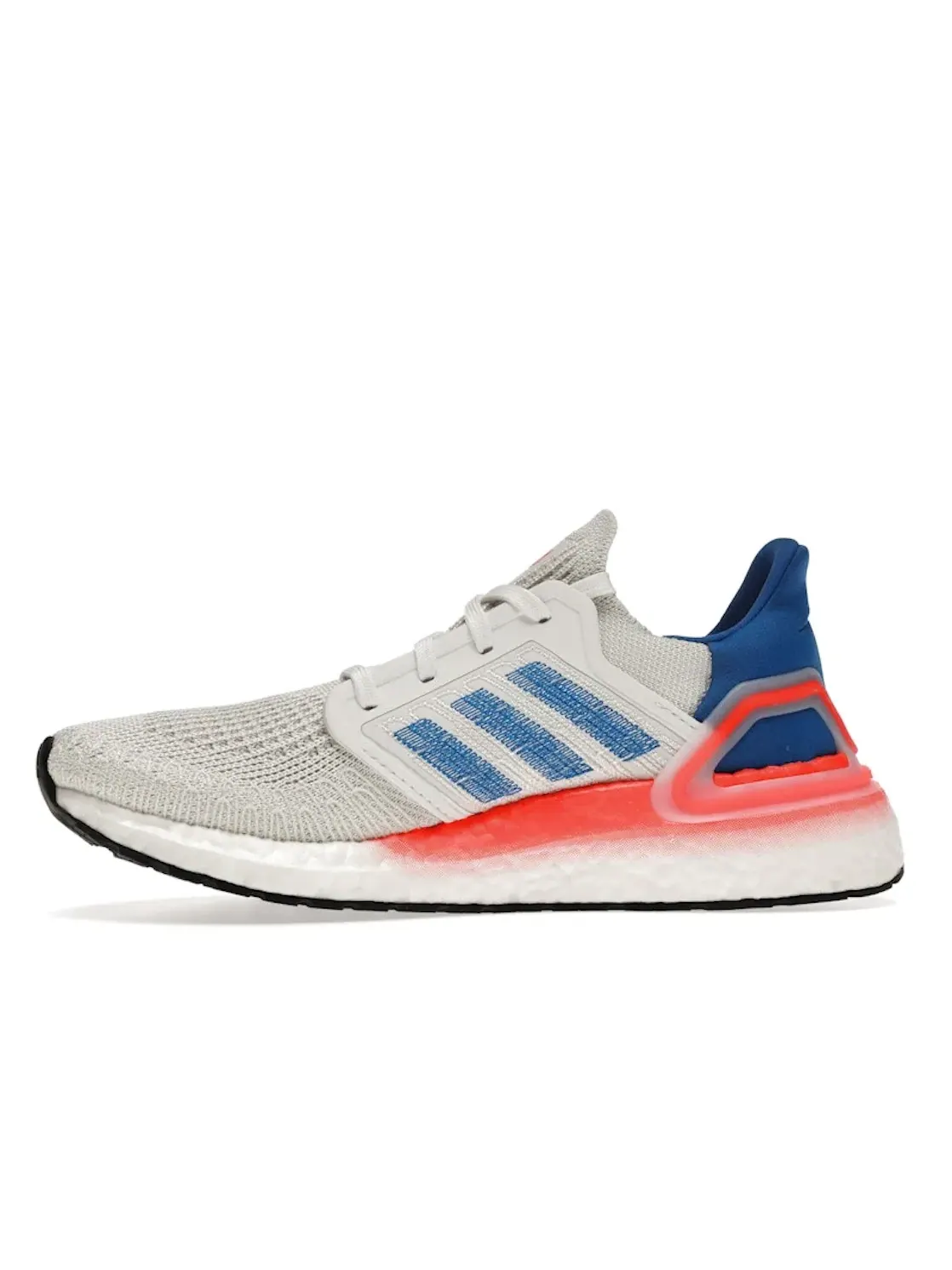 Мужские кроссовки с технологией Boost Adidas Ultra Boost 20 — изображение 3 из 4, белый/синий/красный