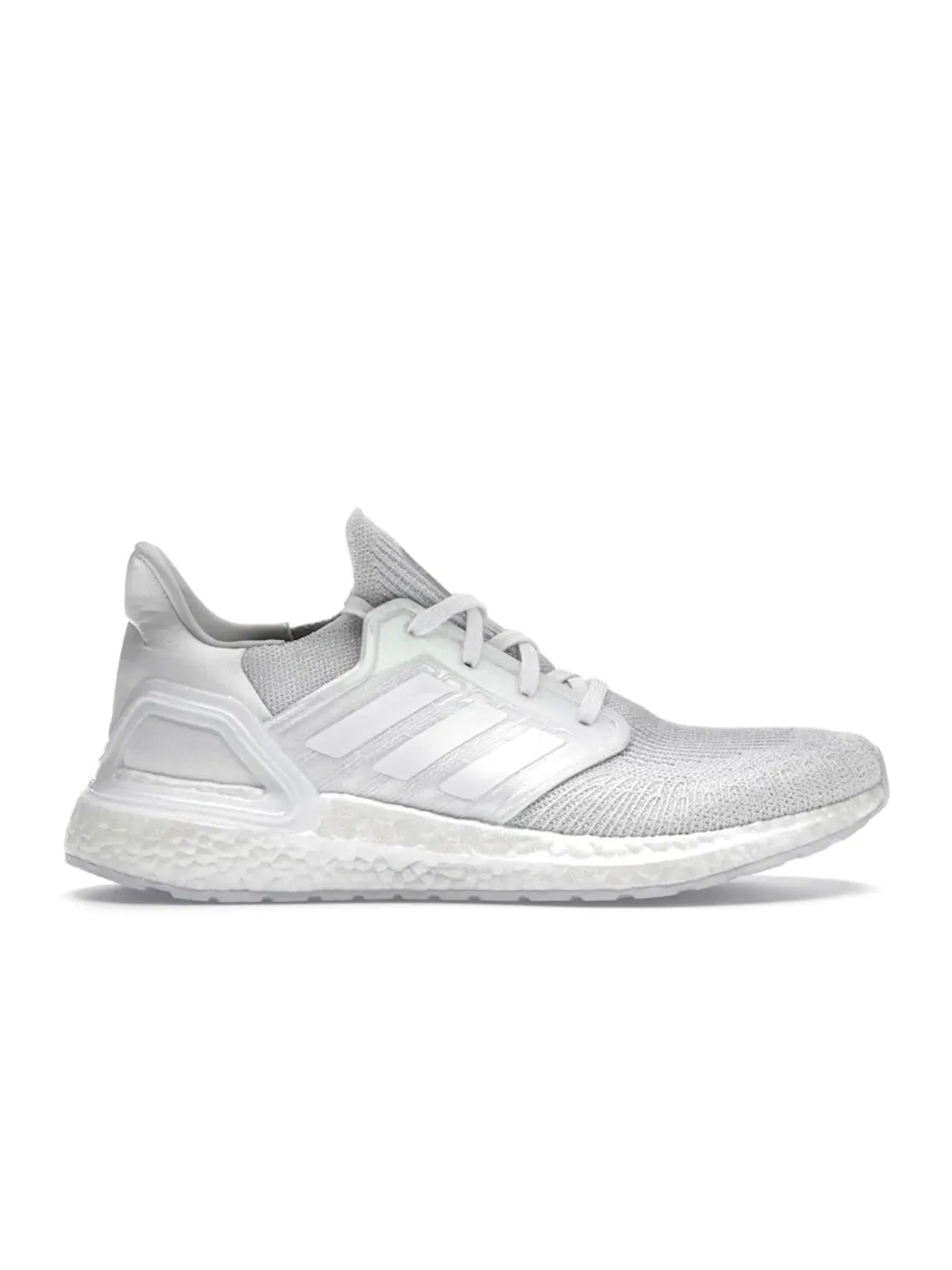Мужские кроссовки для бега с принтом Ultra Boost 20 Adidas — изображение 1 из 4, белый/белый/черный