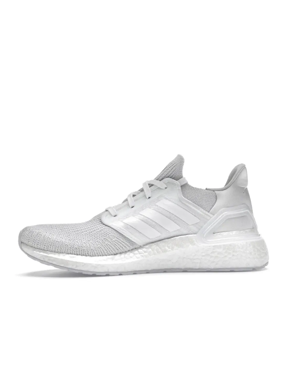 Мужские кроссовки для бега с принтом Ultra Boost 20 Adidas — изображение 3 из 4, белый/белый/черный