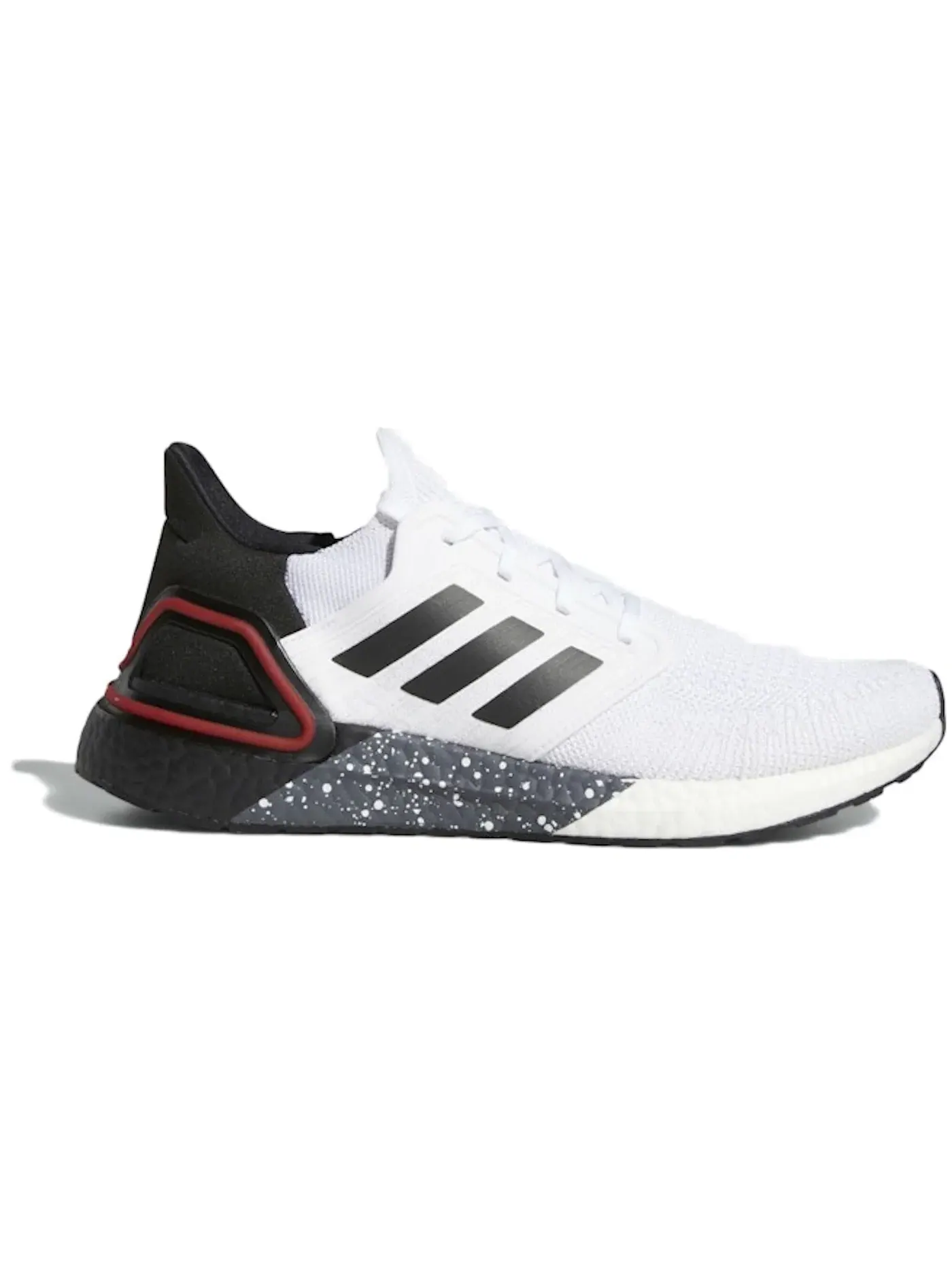 Мужские кроссовки с технологией Boost Adidas Ultra Boost 20 — изображение 1 из 1, белый/черный