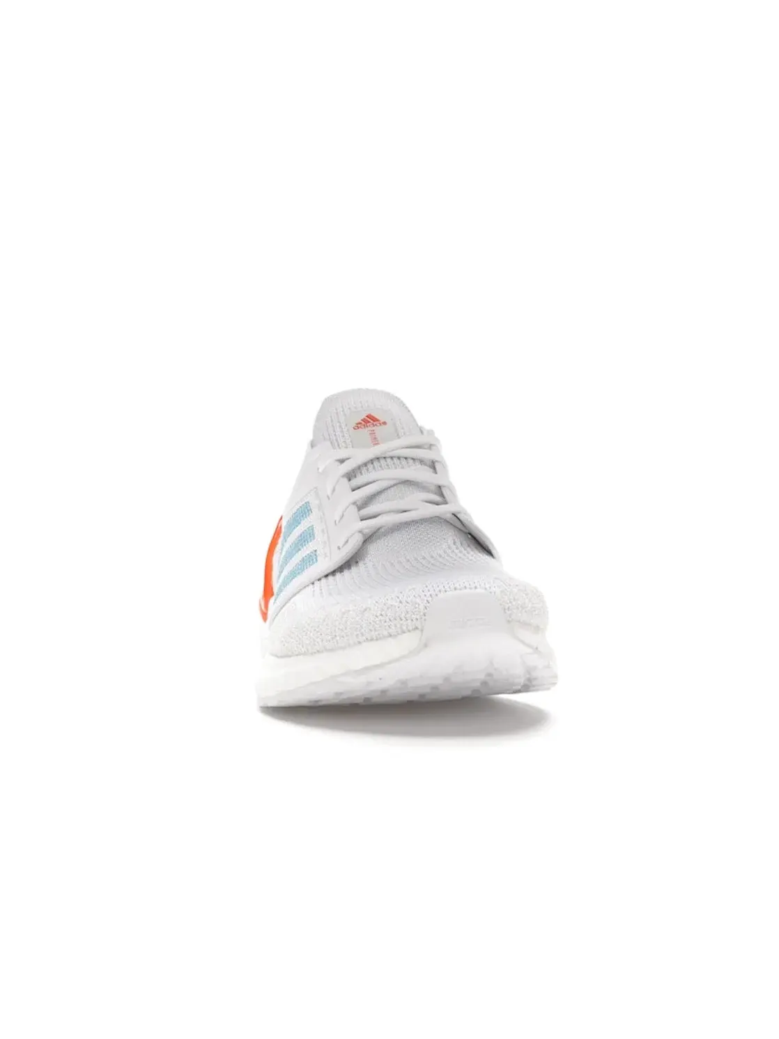 Мужские кроссовки для бега Ultra Boost 20 Adidas — изображение 2 из 4, белый синий оранжевый