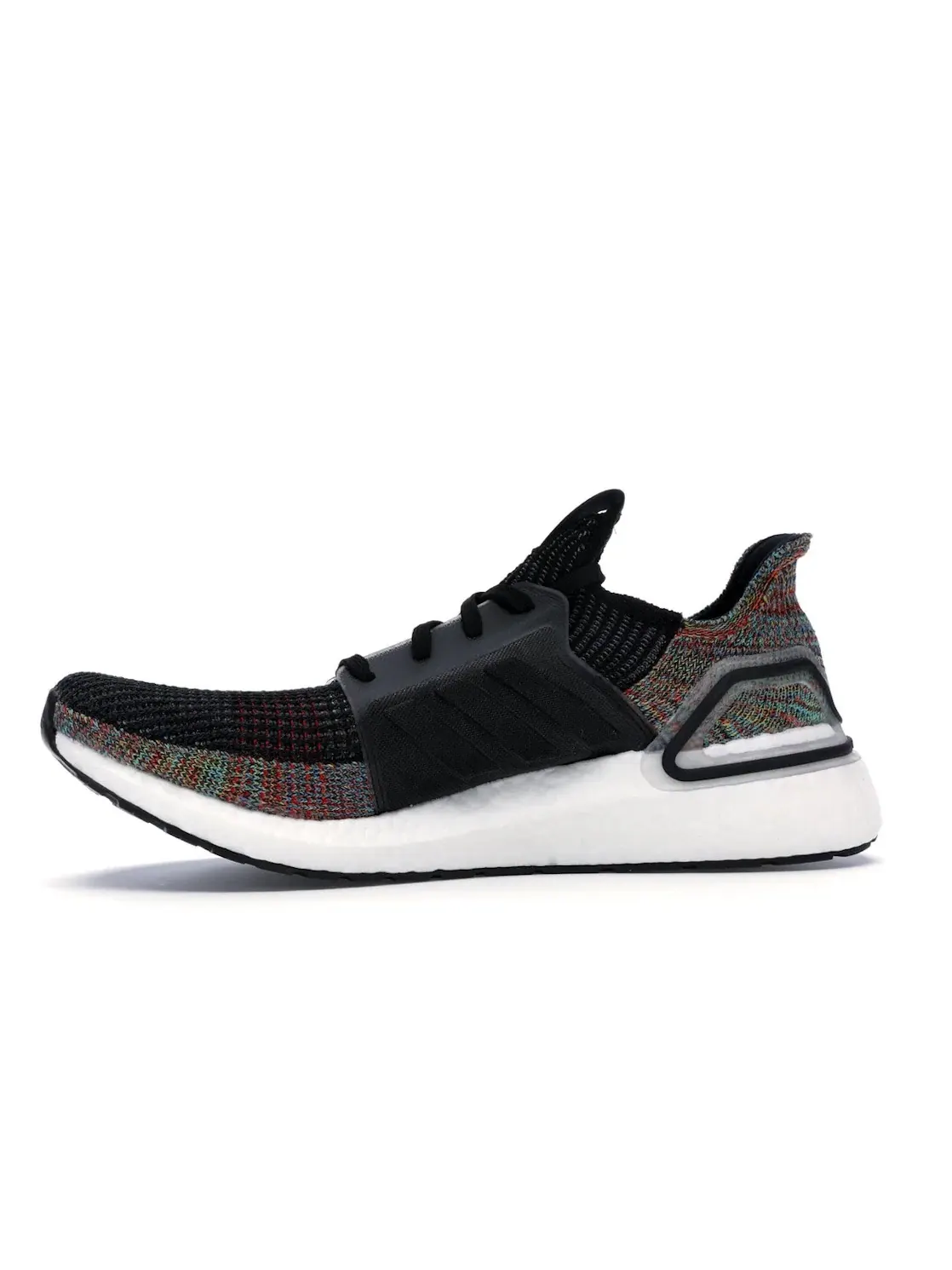 Мужские кроссовки беговые с принтом Adidas Ultra Boost 2019 — изображение 3 из 4, серый/черный/желтый