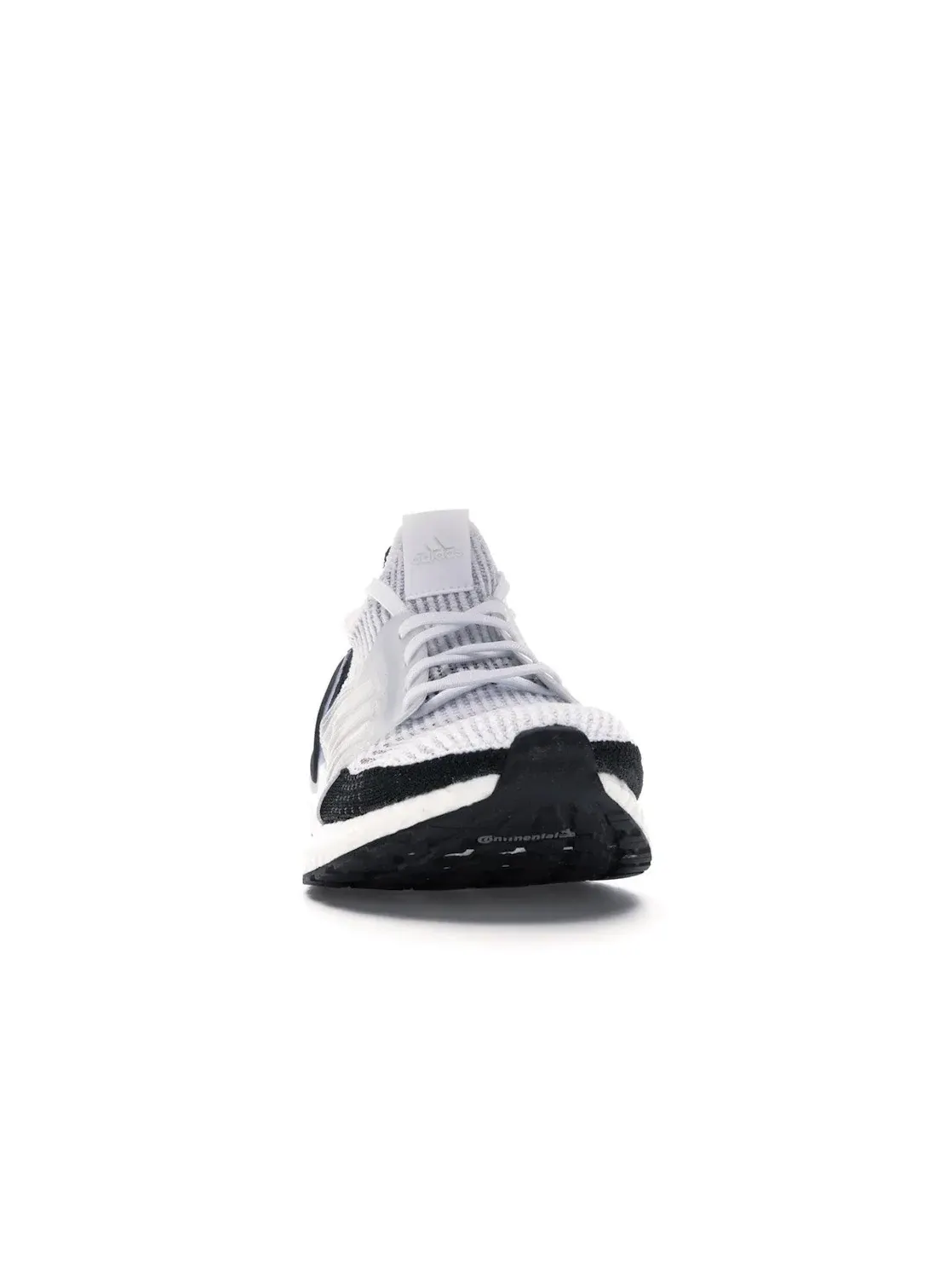Мужские кроссовки для бега с технологией Primeknit 360 Adidas Ultra Boost 2019 — изображение 2 из 4, белый черный