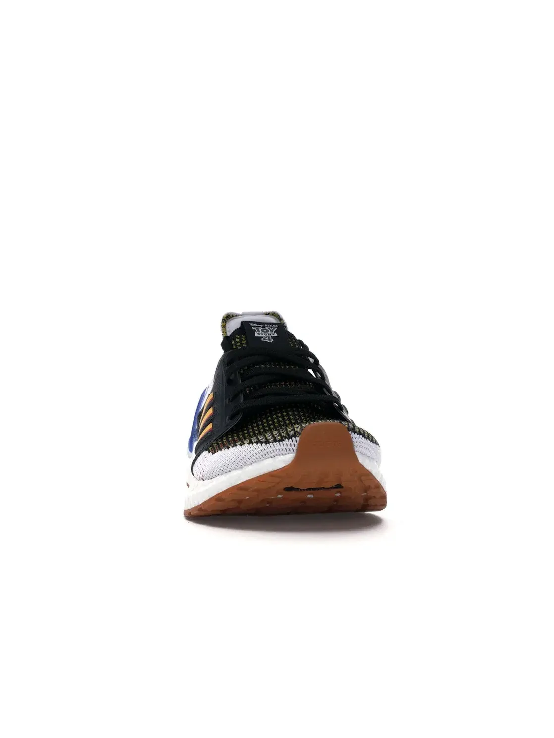 Детские кроссовки с принтом Toy Story 4 Woody Adidas — изображение 2 из 4, черный/золотистый
